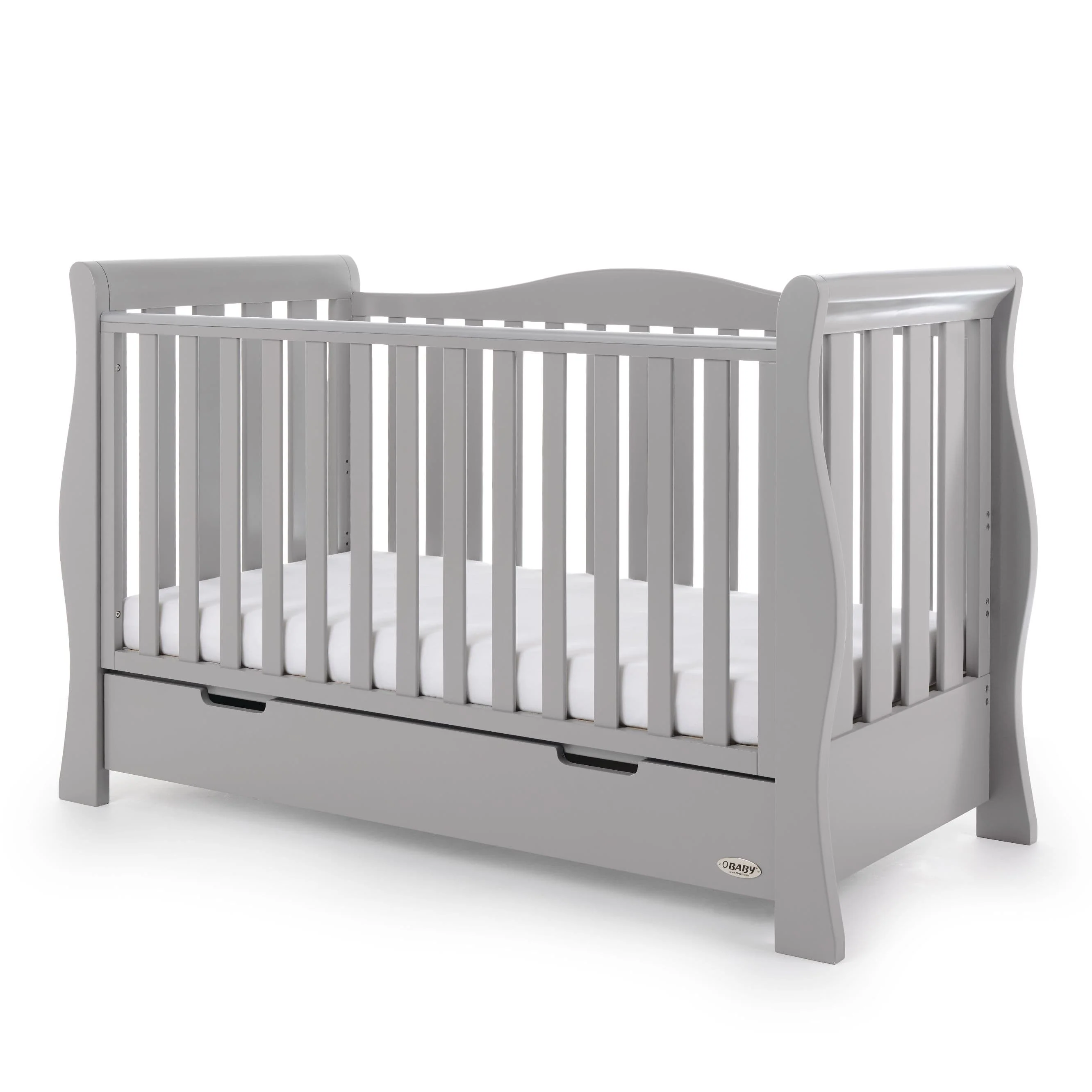 Obaby Stamford Luxe 5 Piece Room Set Warm Grey - Image 7
