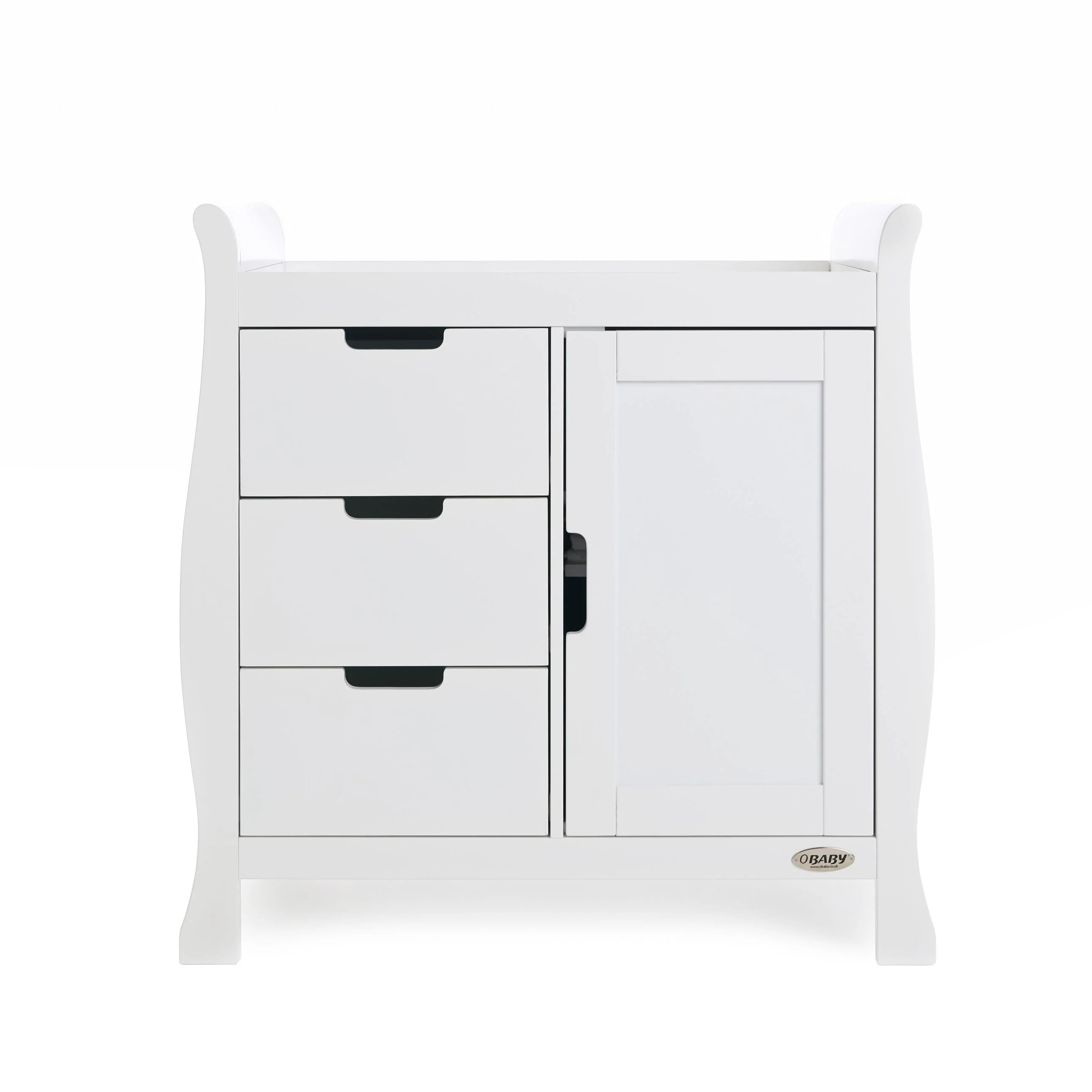 Obaby Stamford Luxe 5 Piece Room Set White - Image 22