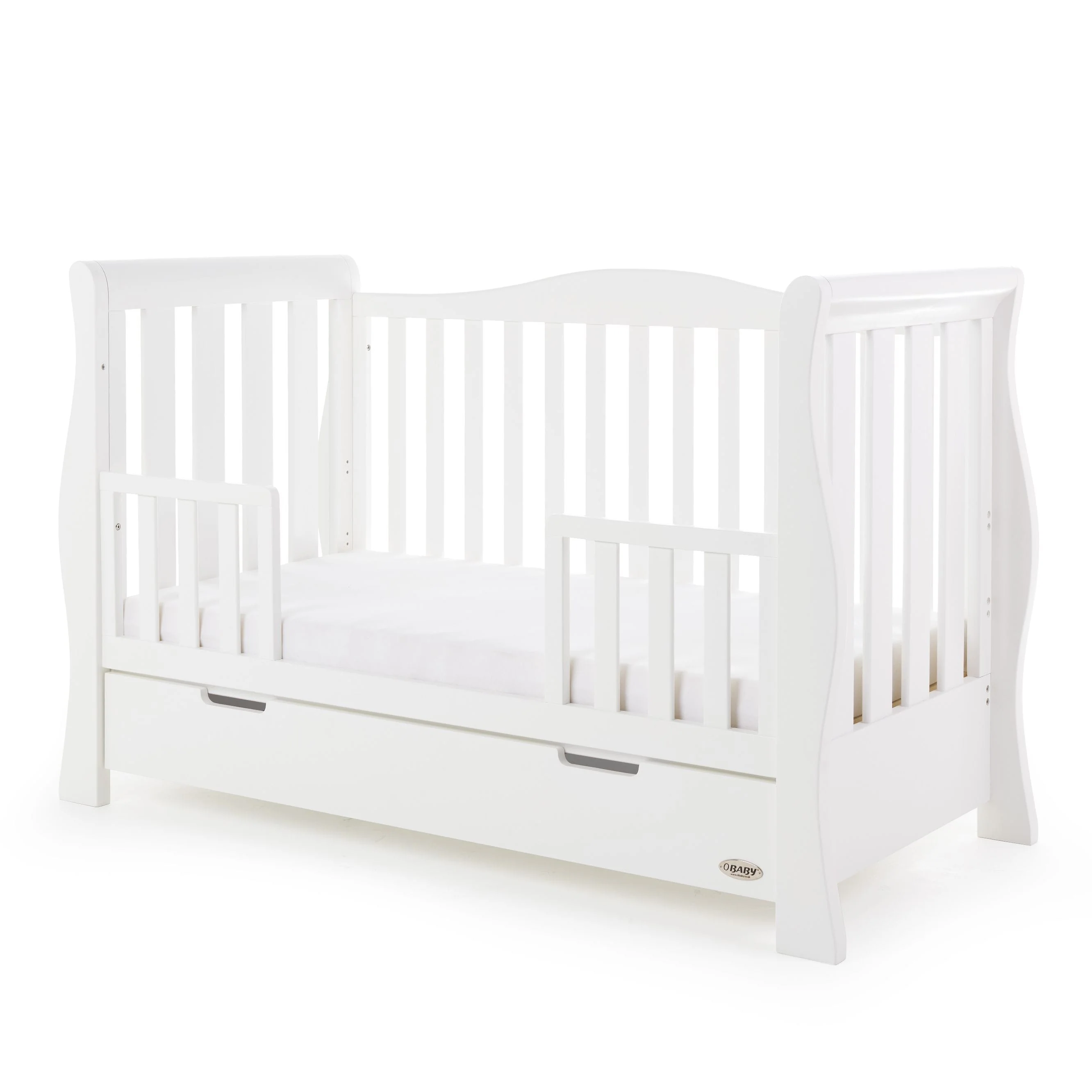 Obaby Stamford Luxe 5 Piece Room Set White - Image 7