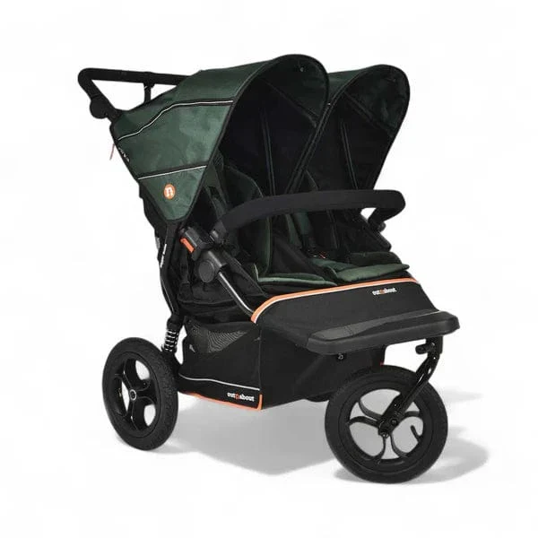 Out N About Nipper Double V6 Newborn & Toddler Bundle - Sycamore Green - Image 2