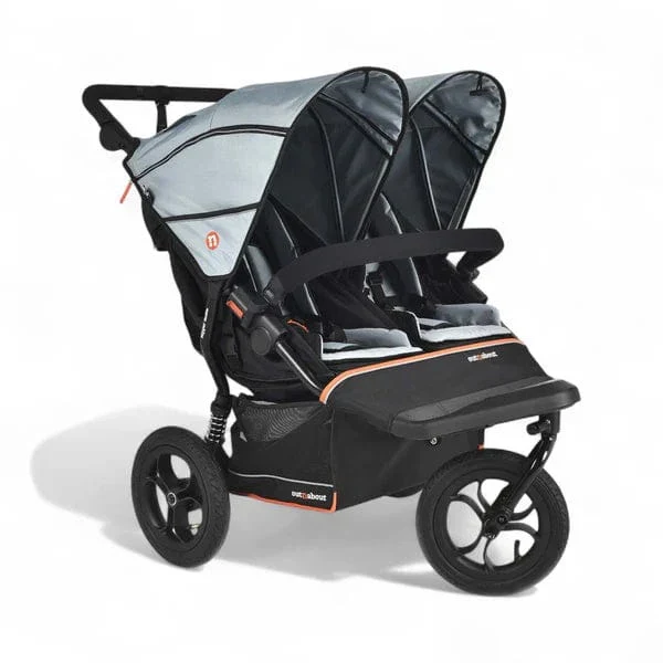 Out N About Nipper Double V6 Twin Bundle - Rocksalt Grey - Image 2