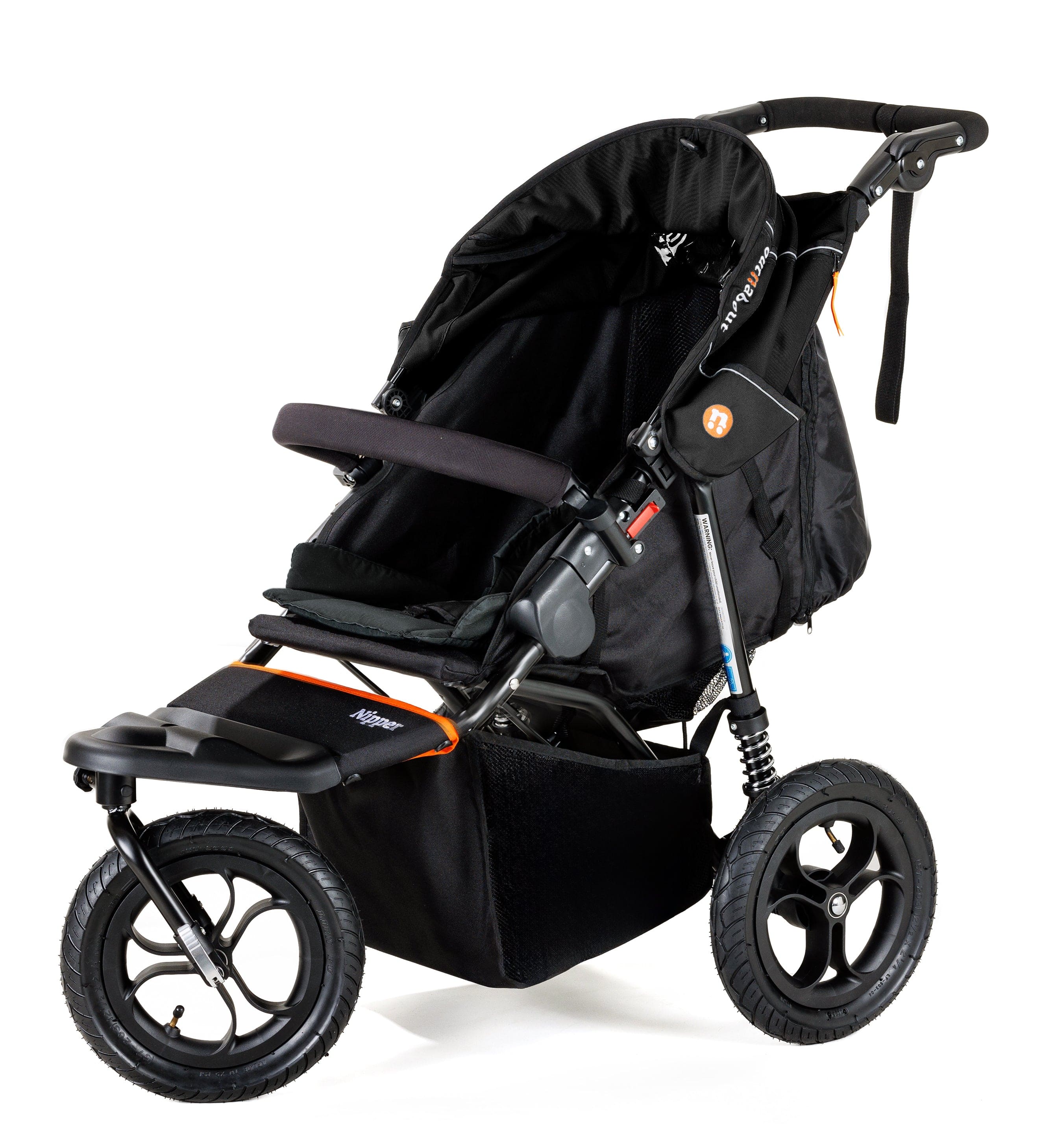 Out n About Nipper V5 Single Pushchair - Summit Black - Image 3