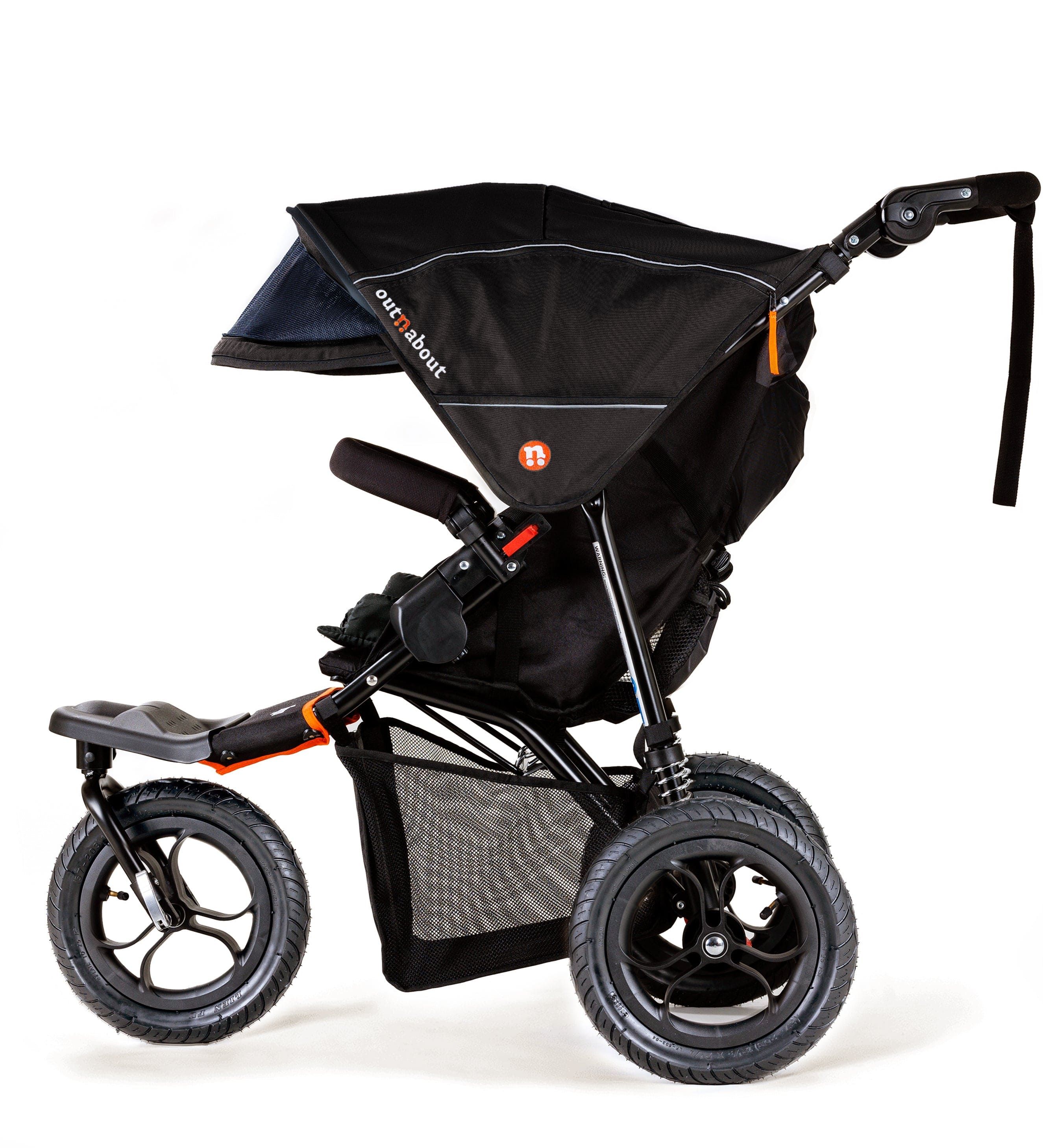 Out n About Nipper V5 Single Pushchair - Summit Black - Image 5
