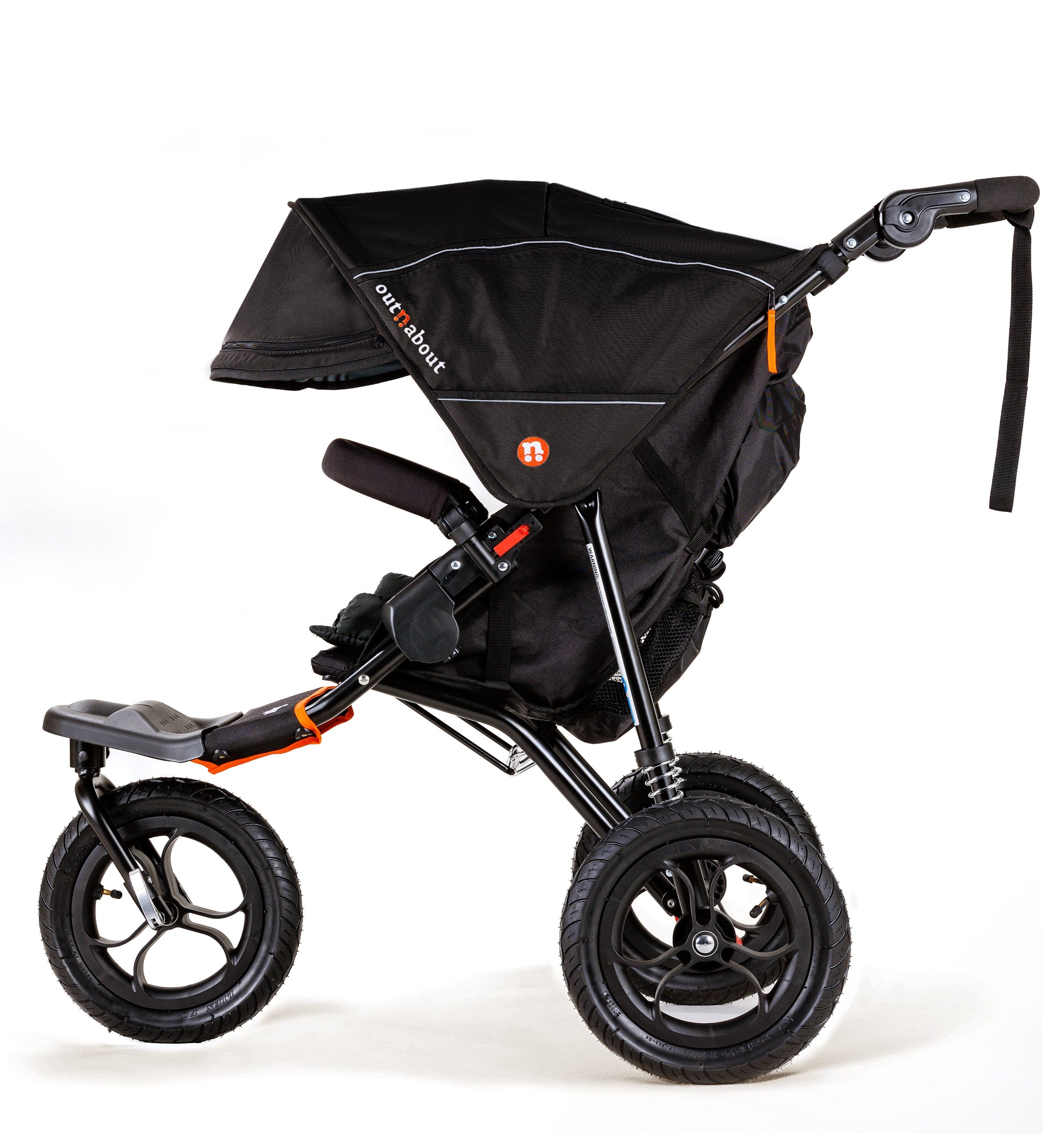 Out n About Nipper V5 Single Pushchair - Summit Black - Image 6