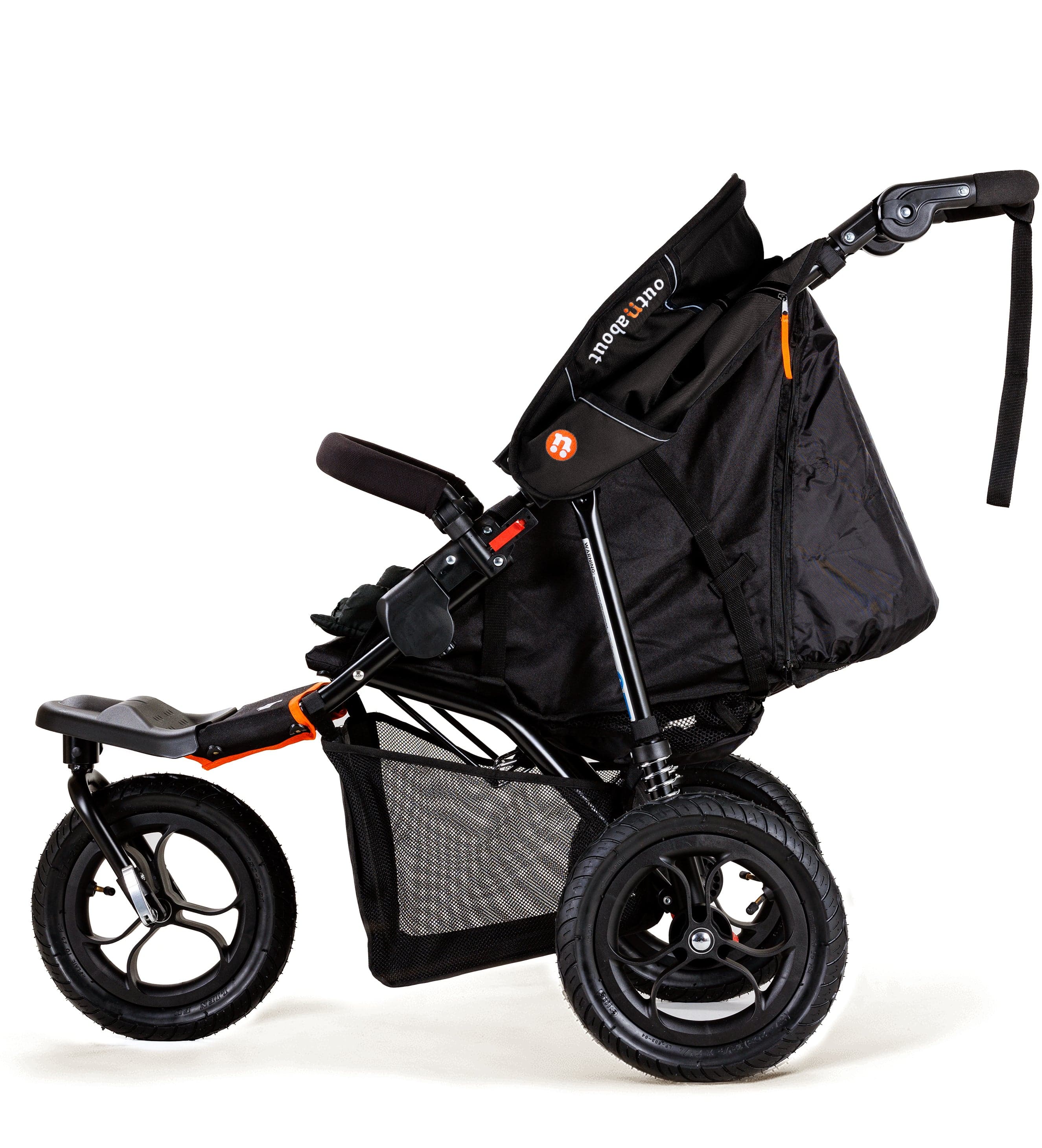 Out n About Nipper V5 Single Pushchair - Summit Black - Image 7