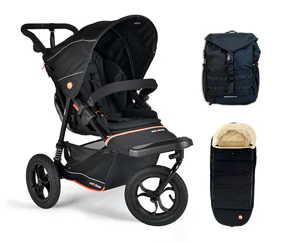 Out N About Nipper V6 Adventure Bundle - Summit Black
