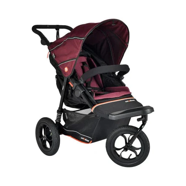 Out N About Nipper V6 (Switch) Newborn Bundle - Brambleberry Red - Image 2