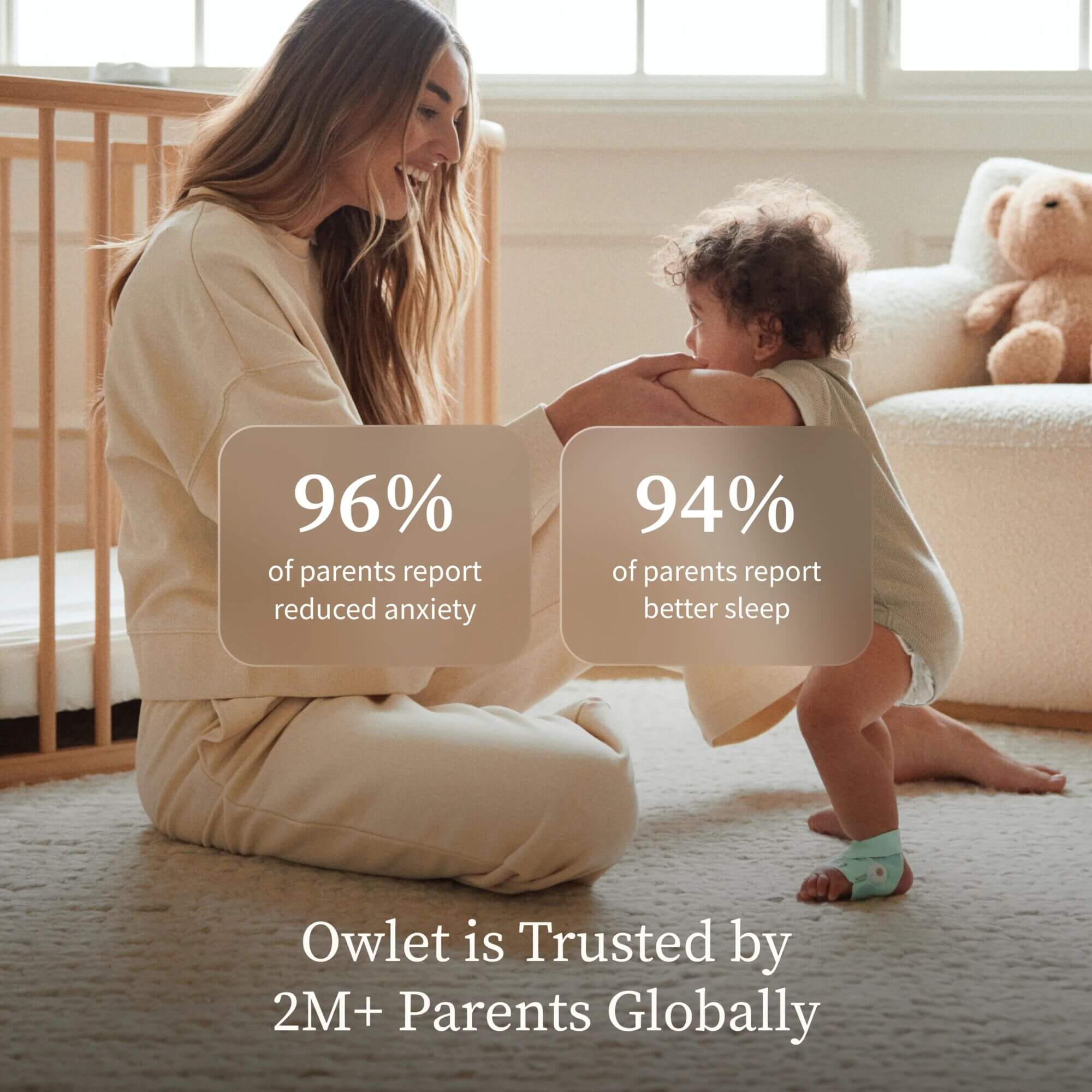 Owlet Dream Duo (Sock + Sight) - Mint - Image 9