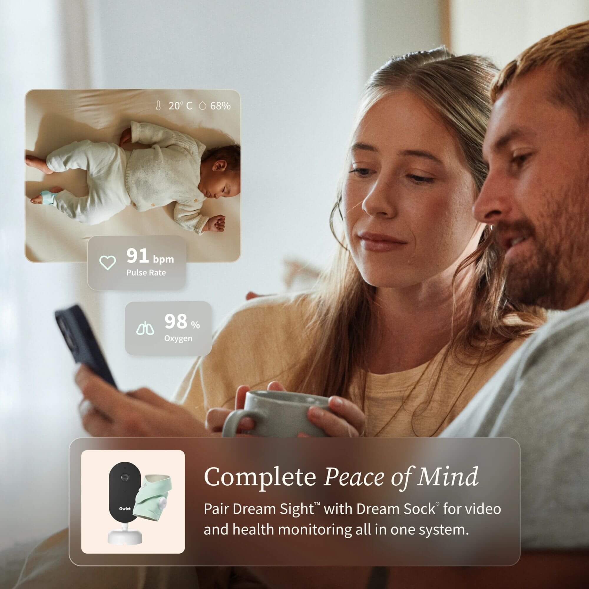 Owlet Dream Sight Video Baby Monitor - Image 5
