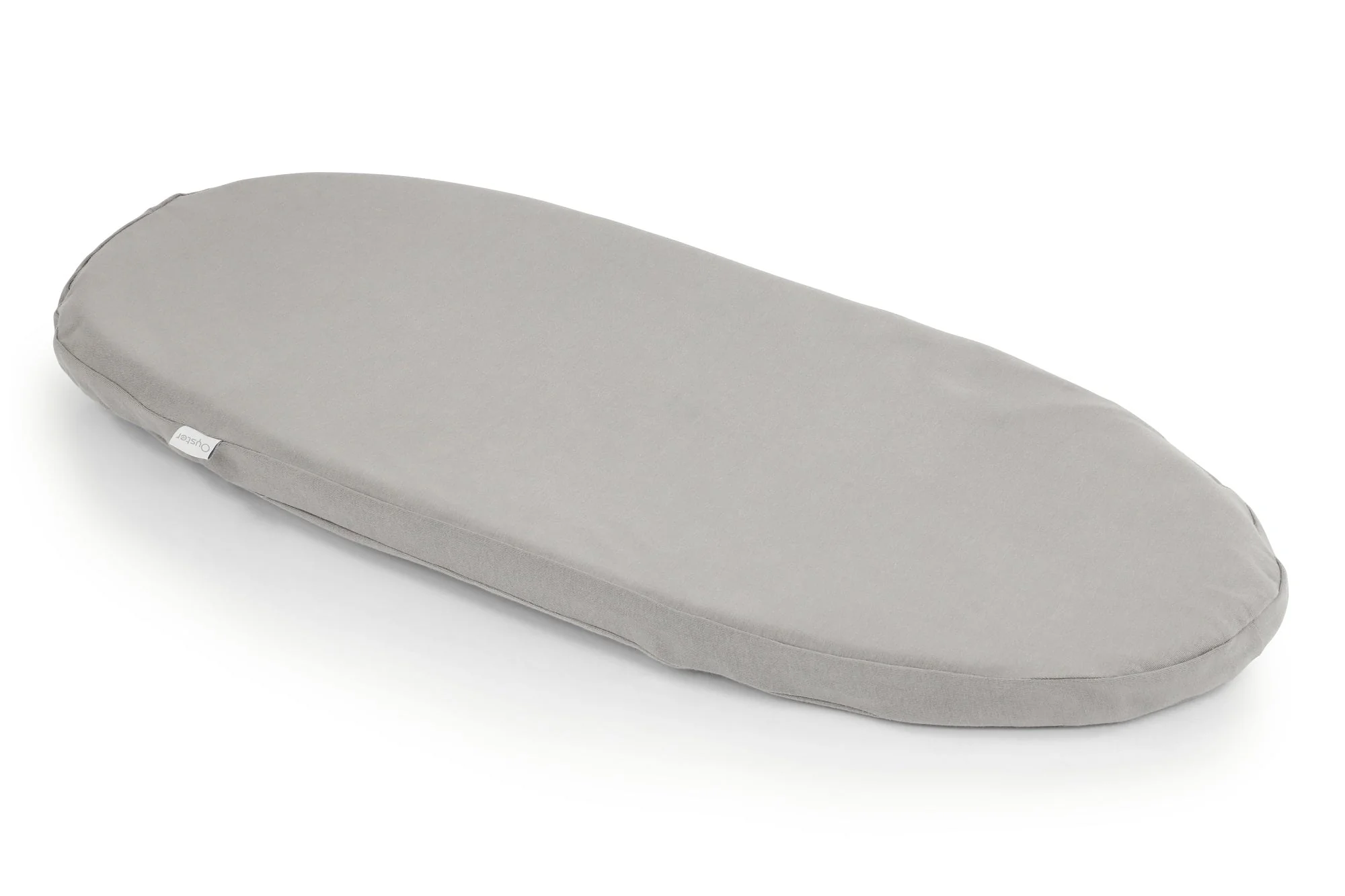 Oyster 3 Carrycot Fitted sheets - Ivory/Grey - Image 2