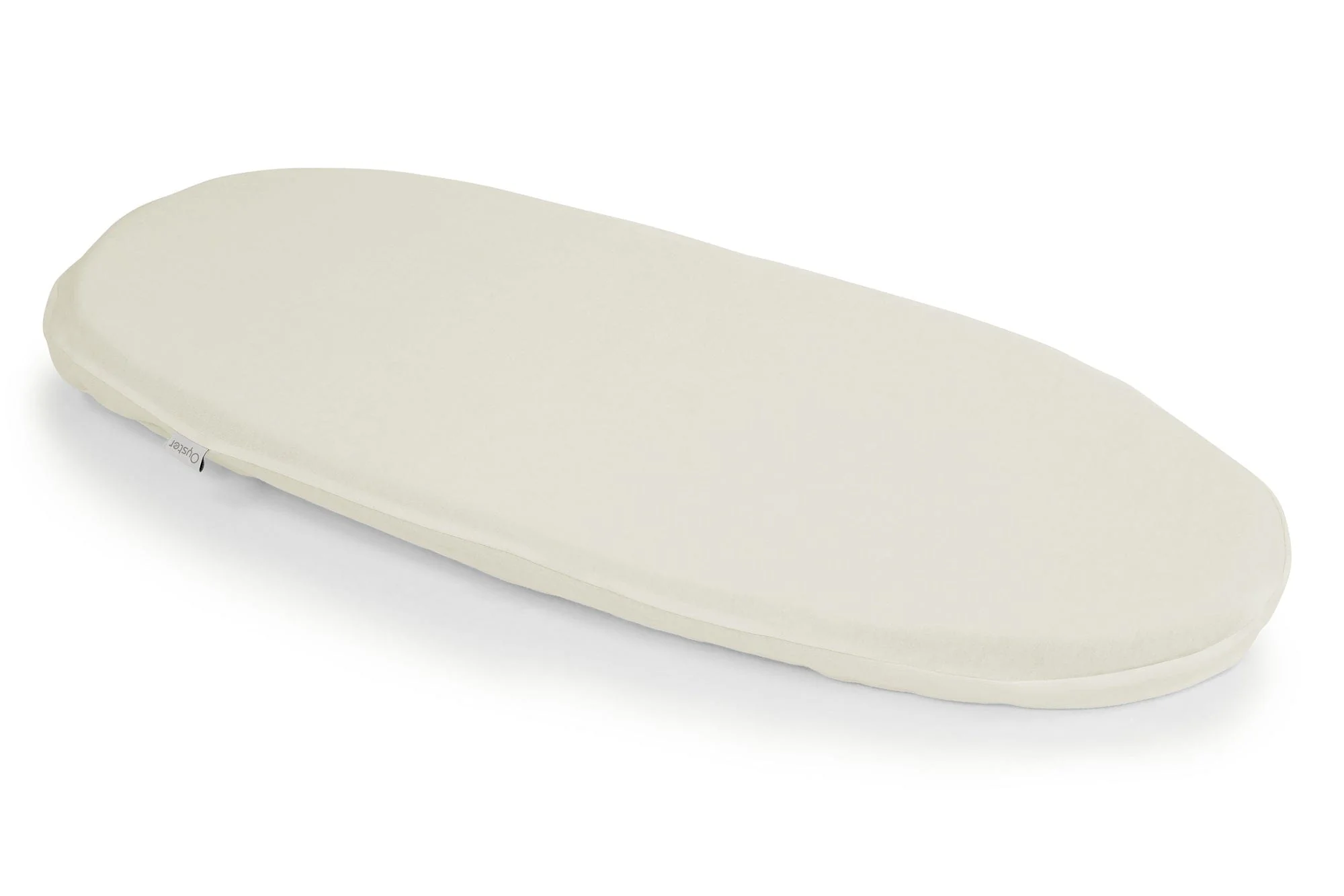 Oyster 3 Carrycot Fitted sheets - Ivory/Grey - Image 3