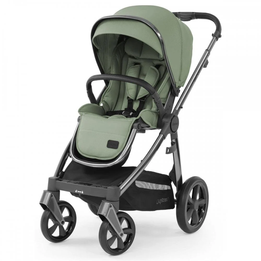 Oyster 3 Stroller & Carrycot - Spearmint - Image 3