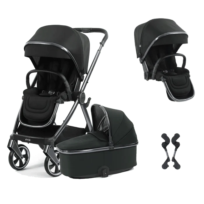 Oyster 4 Double Stroller - Black Olive