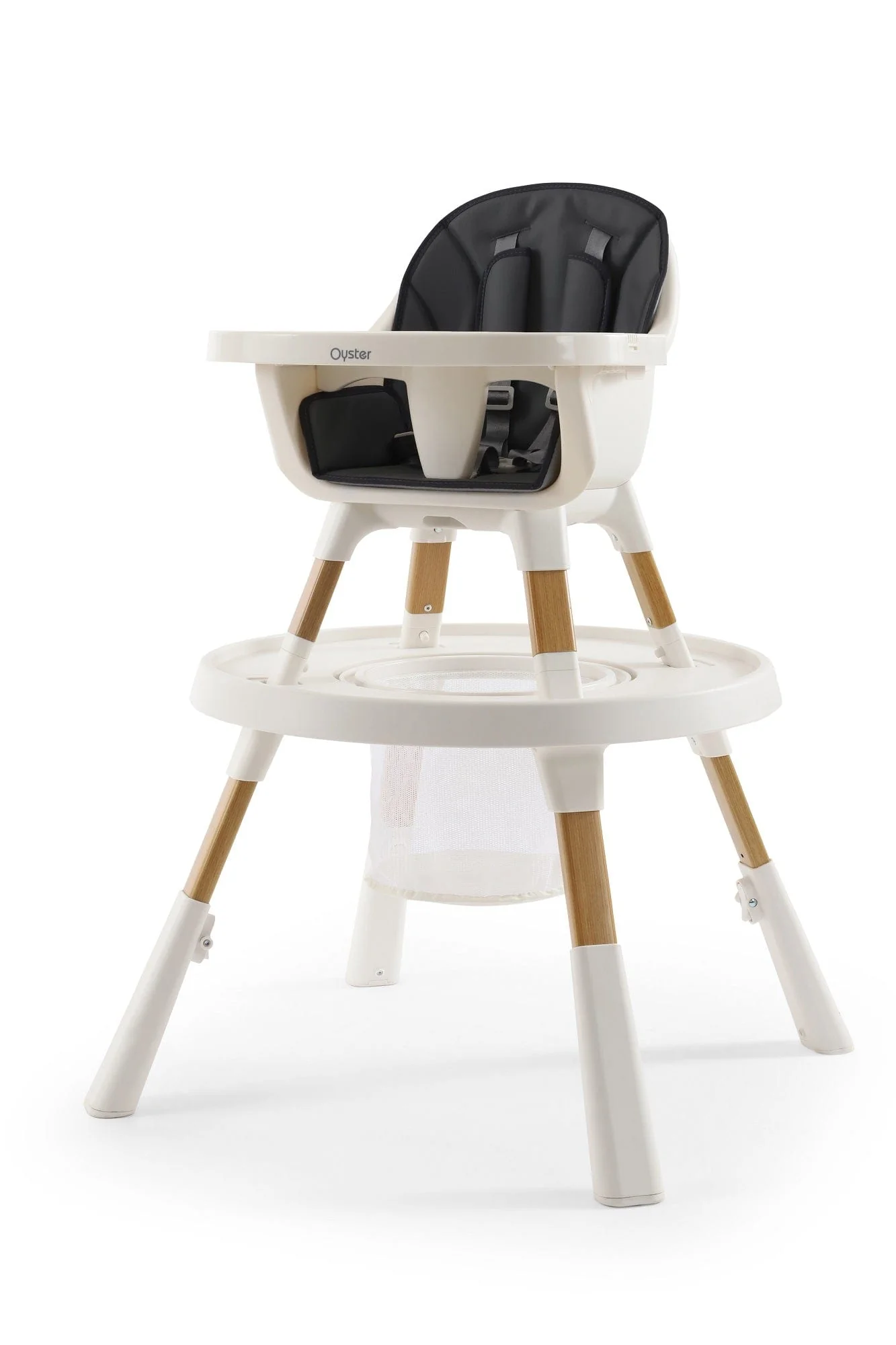 Oyster 4-in-1 Highchair with Activity Play Set - Fossil - Image 2