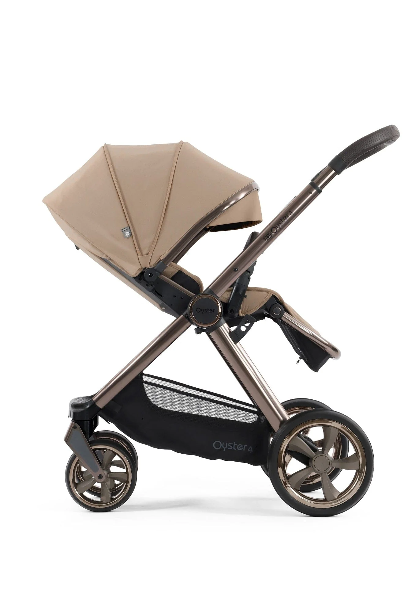 Oyster 4 Stroller & Carrycot - Fawn - Image 10