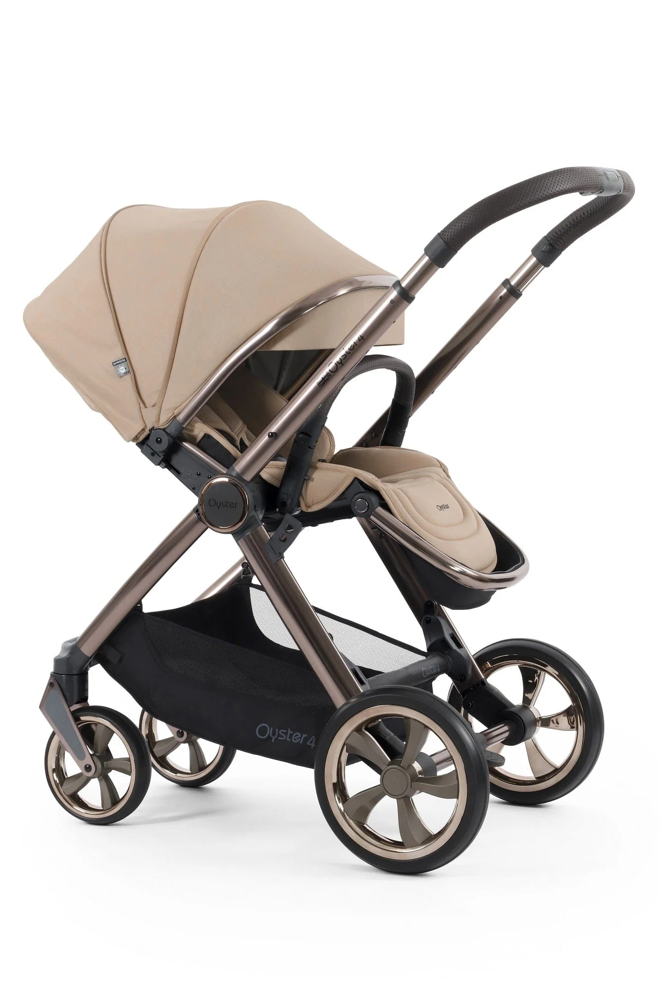 Oyster 4 Stroller & Carrycot - Fawn - Image 12