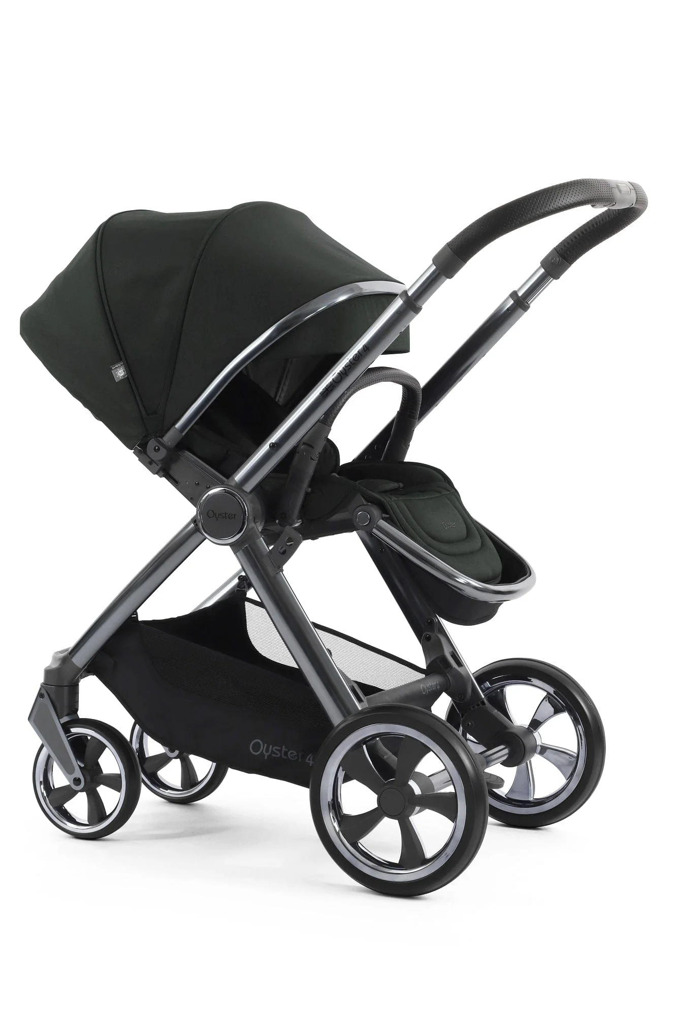Oyster 4 Stroller & Carrycot - Black Olive - Image 3