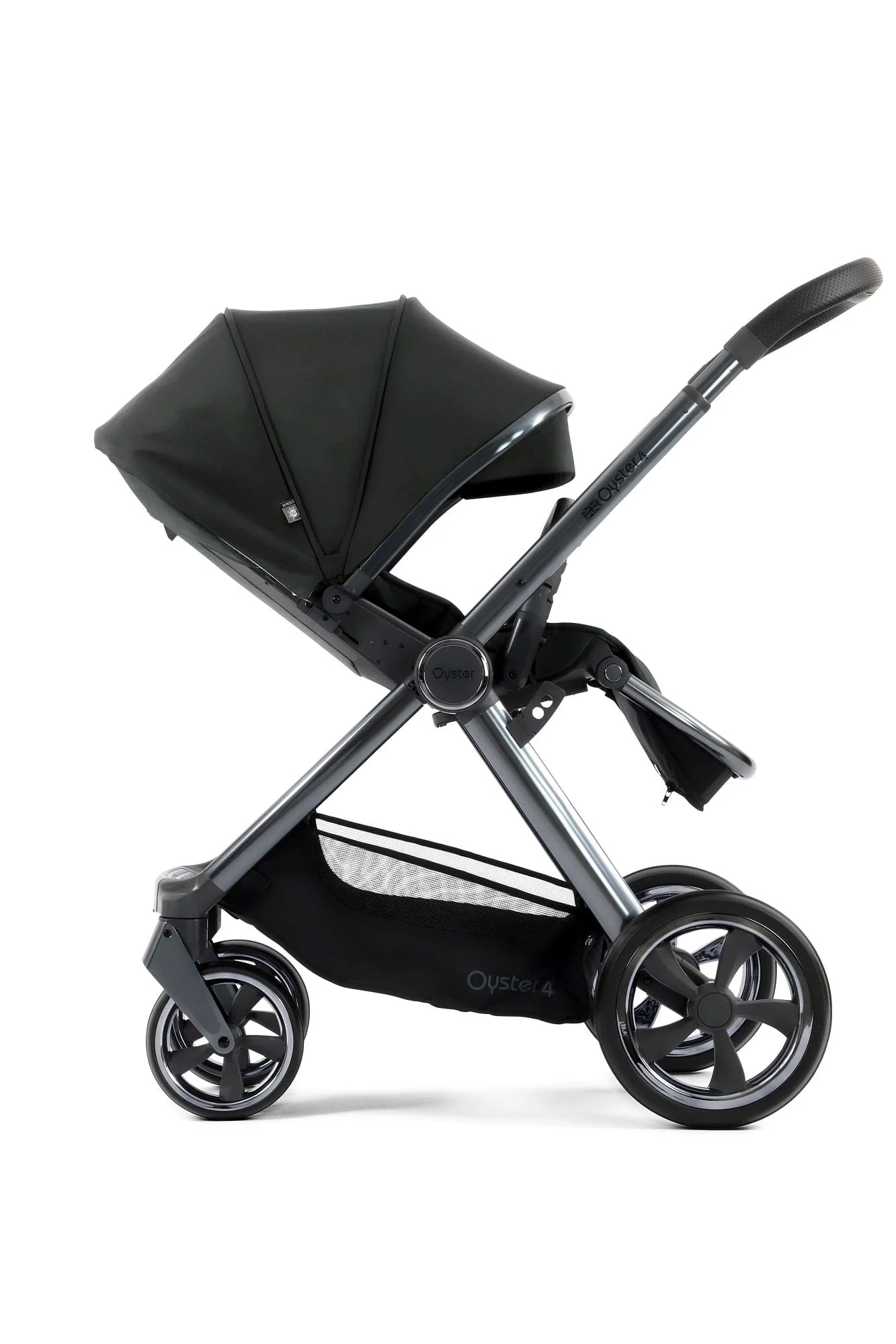 Oyster 4 Stroller & Carrycot - Black Olive - Image 4