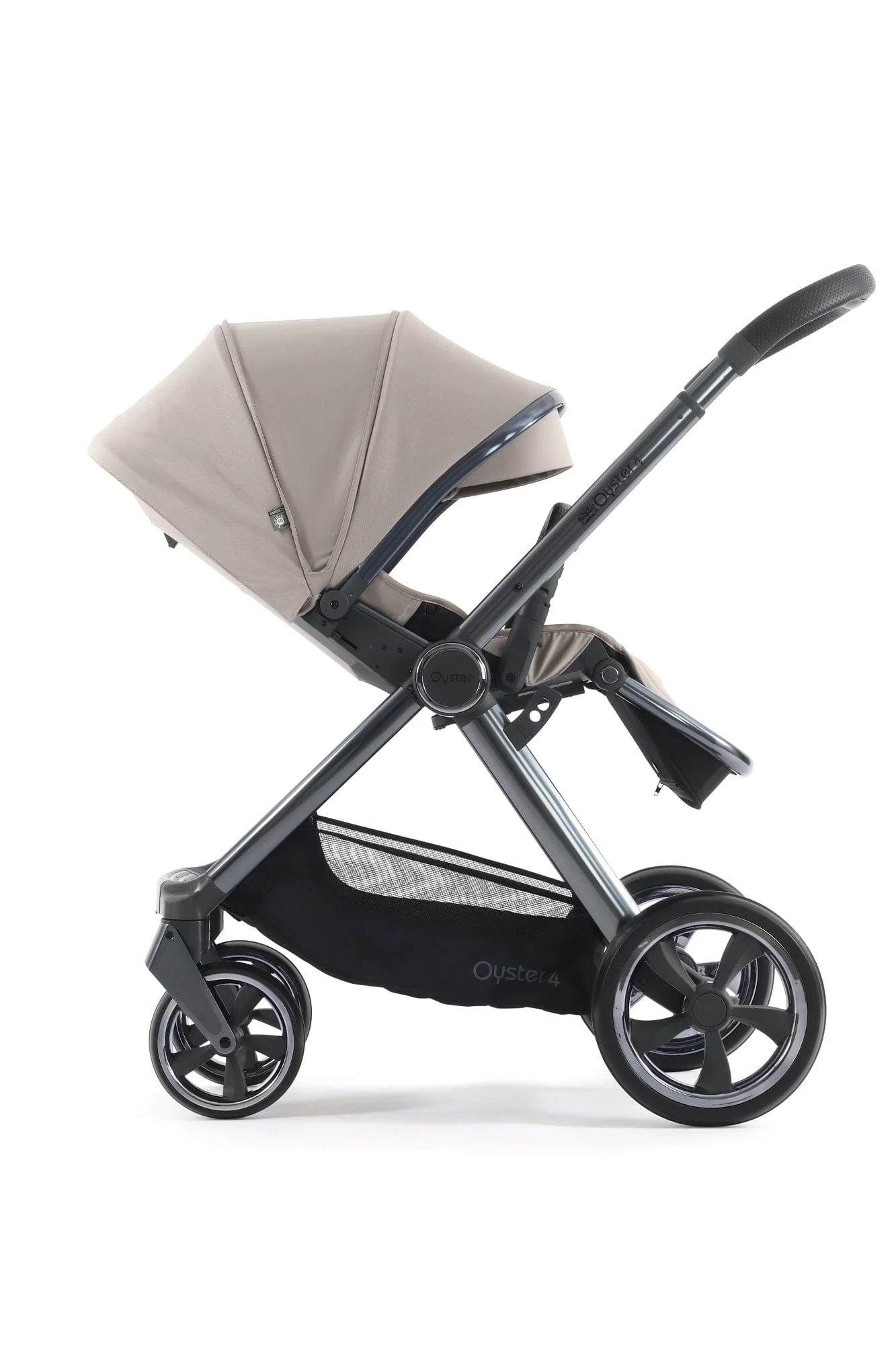 Oyster 4 Stroller & Carrycot - Stone - Image 4
