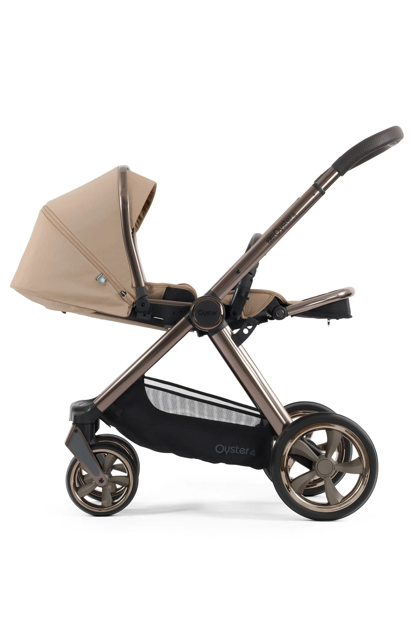 Oyster 4 Luxury (Cloud T) Travel System - Fawn - Image 6