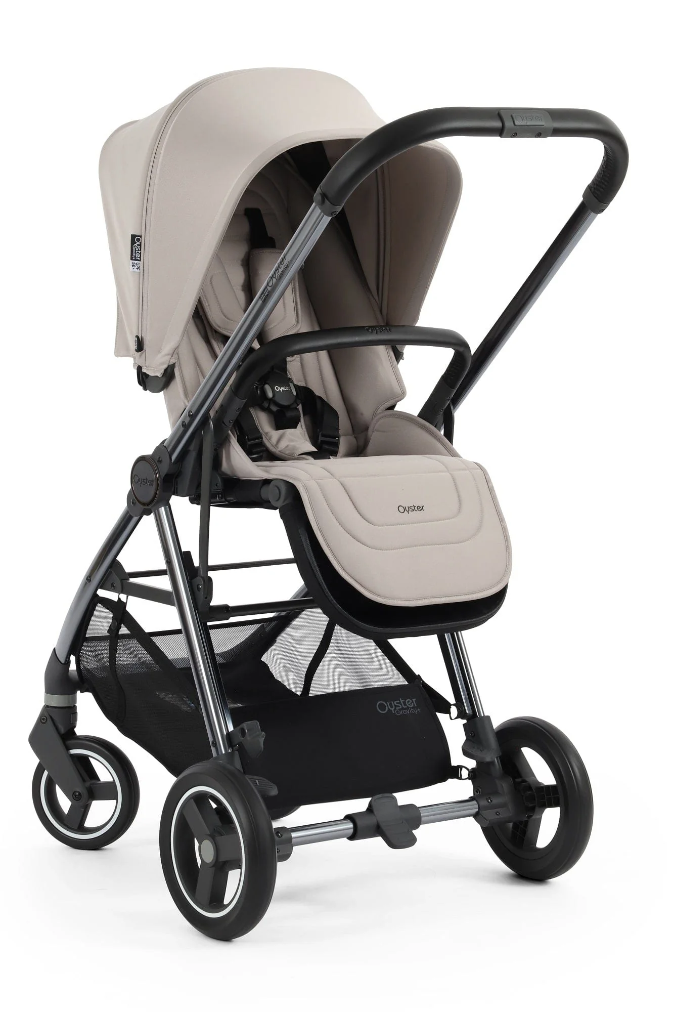 Oyster Gravity+ Stroller - Stone - Image 3