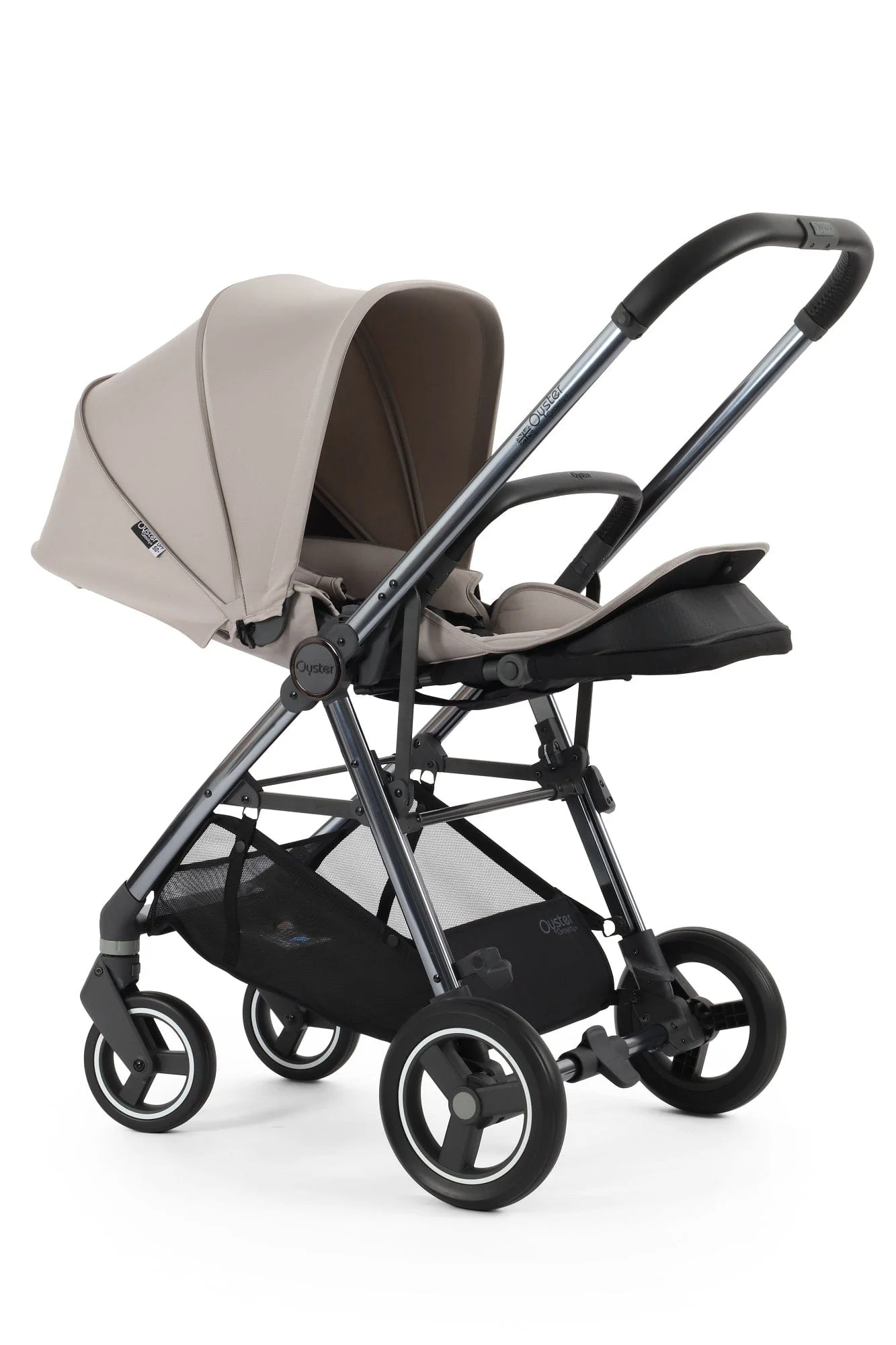 Oyster Gravity+ Stroller - Stone - Image 37
