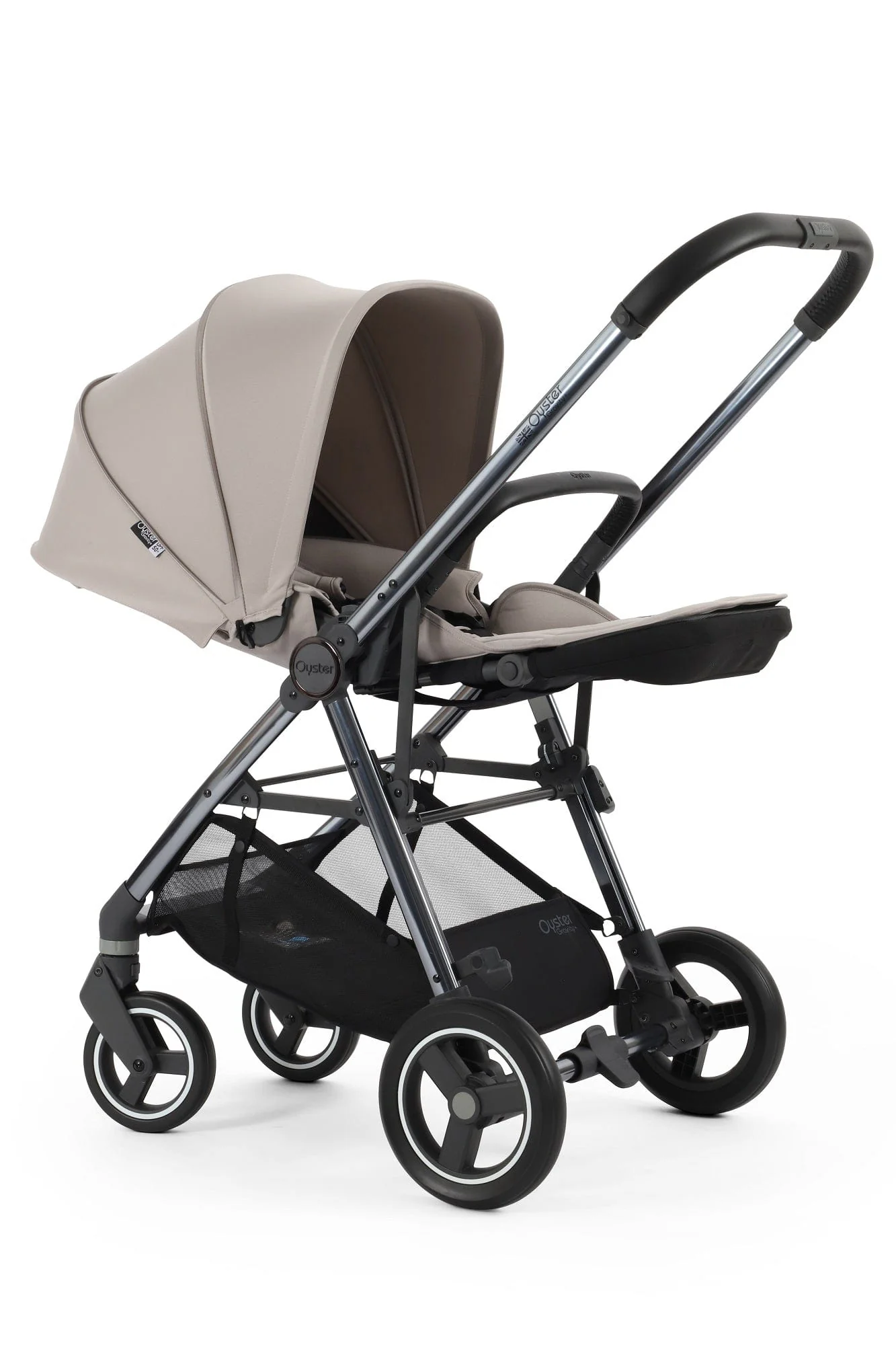Oyster Gravity+ Stroller - Stone - Image 38