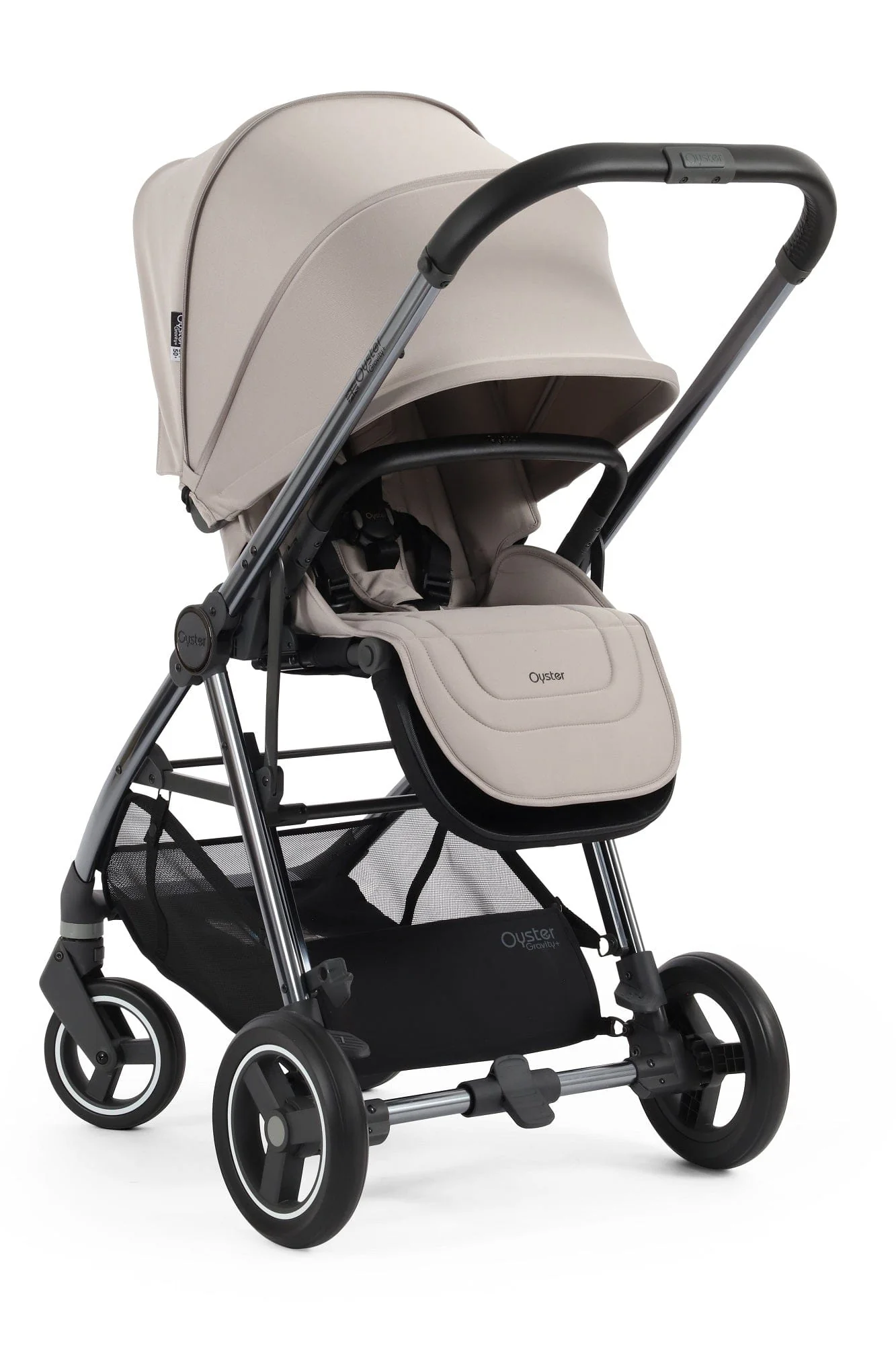 Oyster Gravity+ Stroller - Stone - Image 4