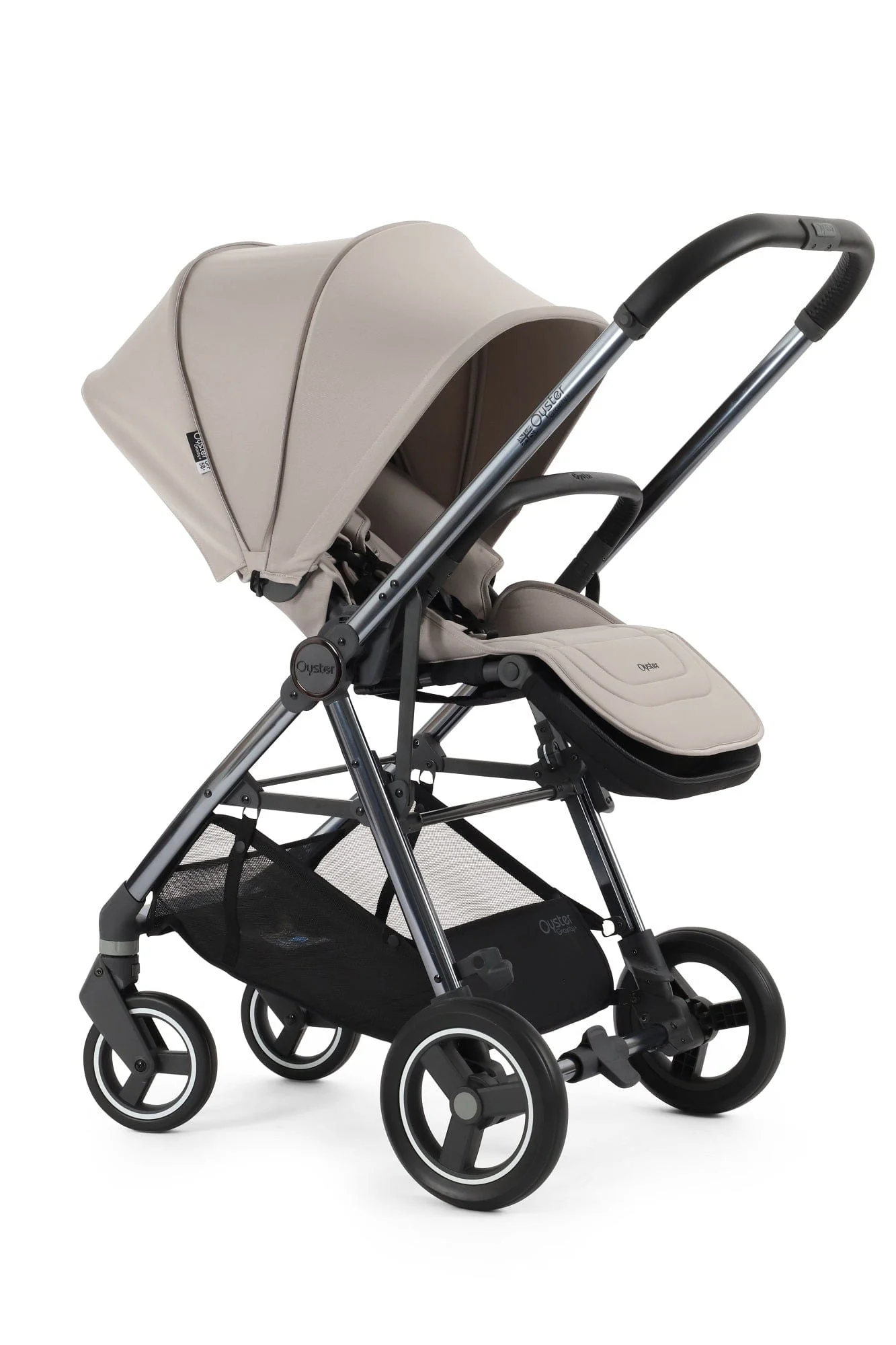 Oyster Gravity+ Stroller - Stone - Image 42
