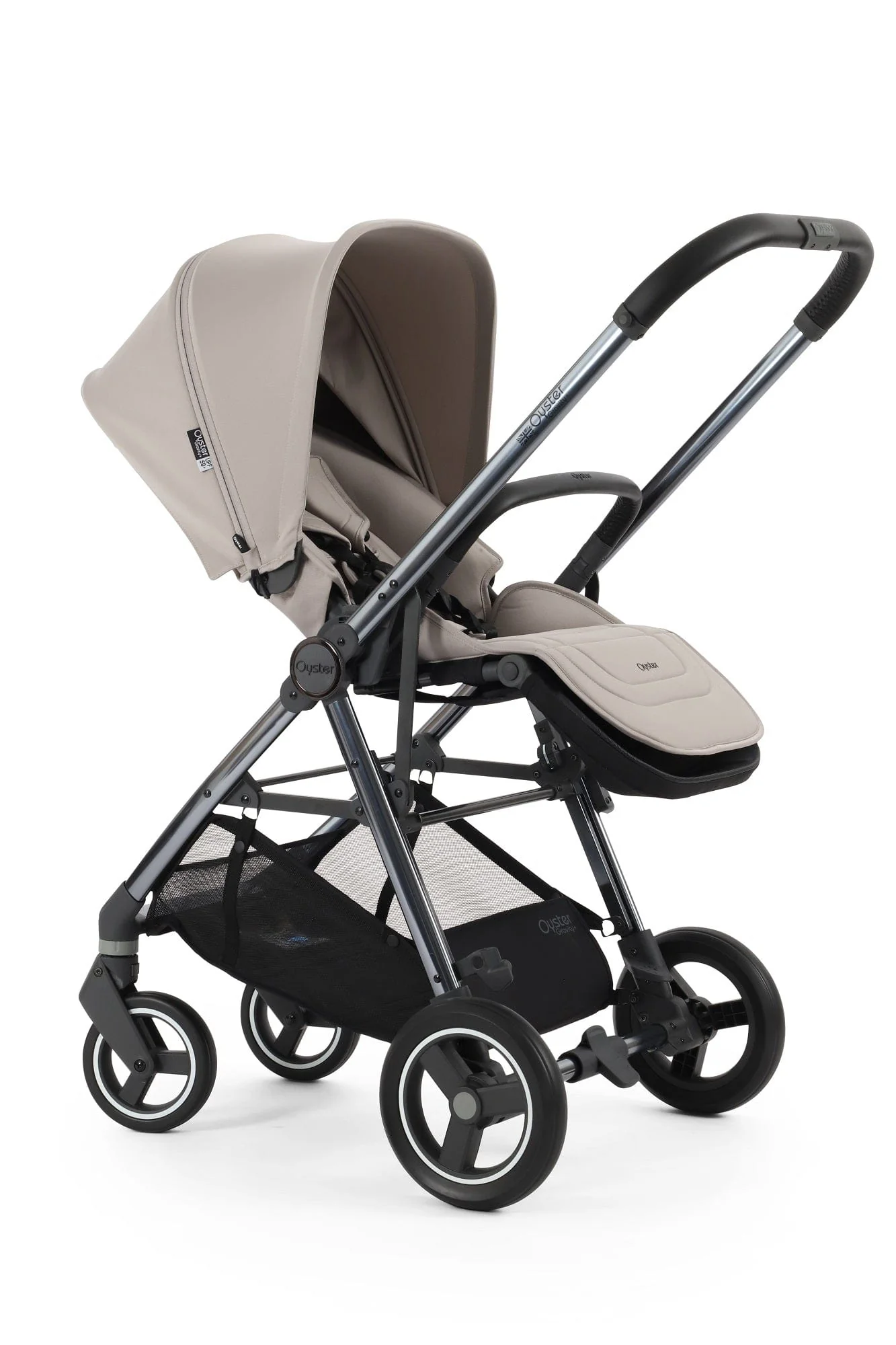 Oyster Gravity+ Stroller - Stone - Image 43