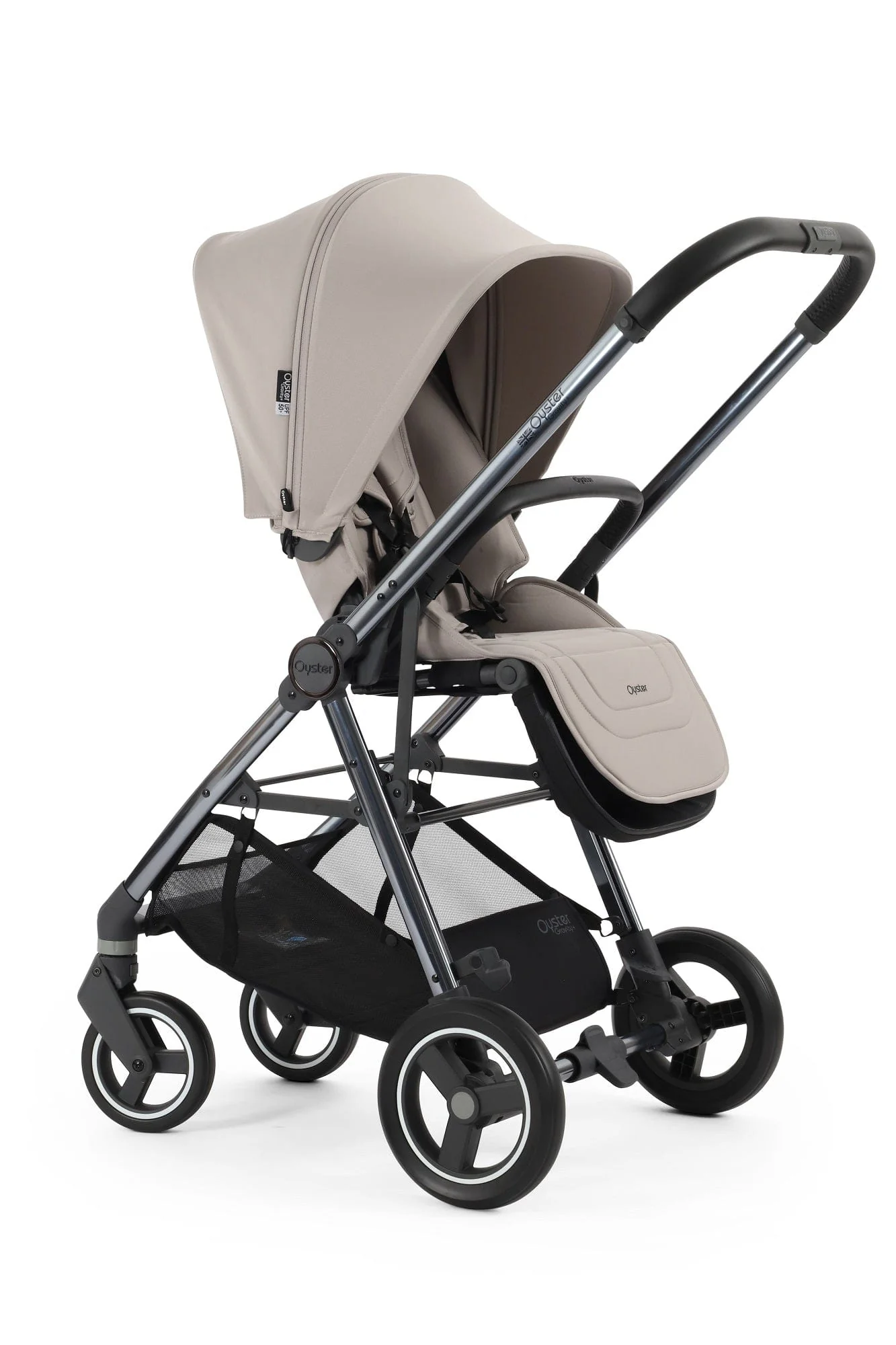 Oyster Gravity+ Stroller - Stone - Image 44