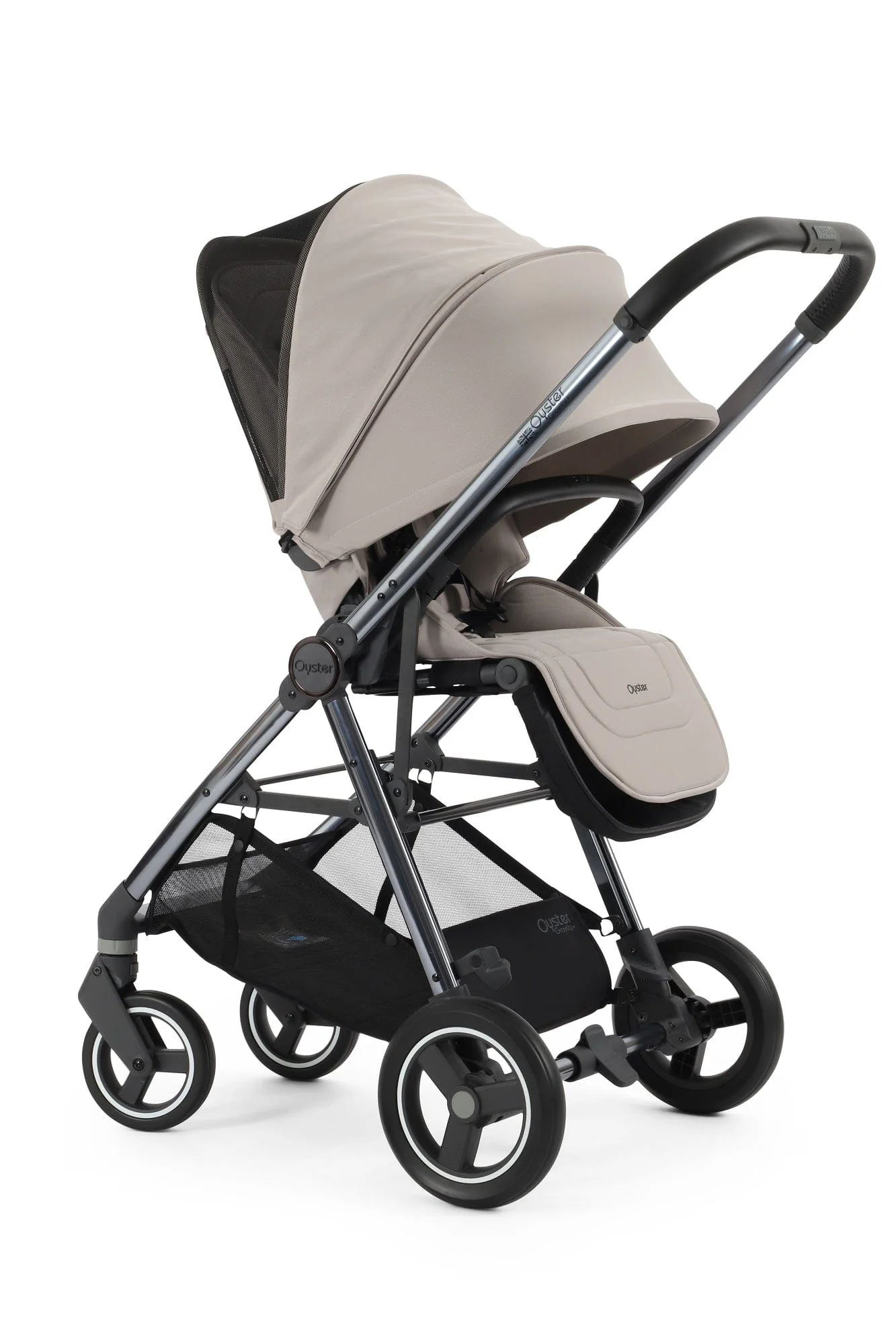 Oyster Gravity+ Stroller - Stone - Image 46