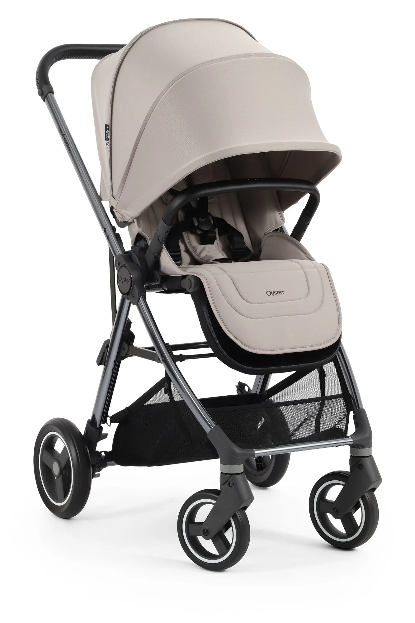 Oyster Gravity+ Stroller - Stone - Image 7