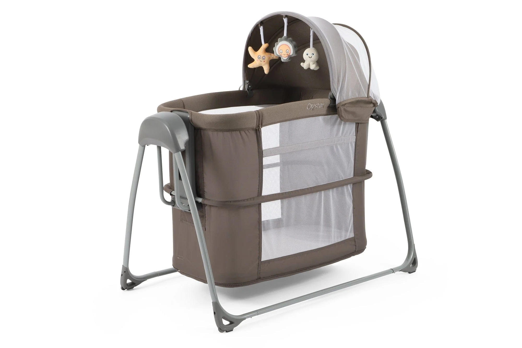 Oyster Swinging Crib - Mink - Image 18
