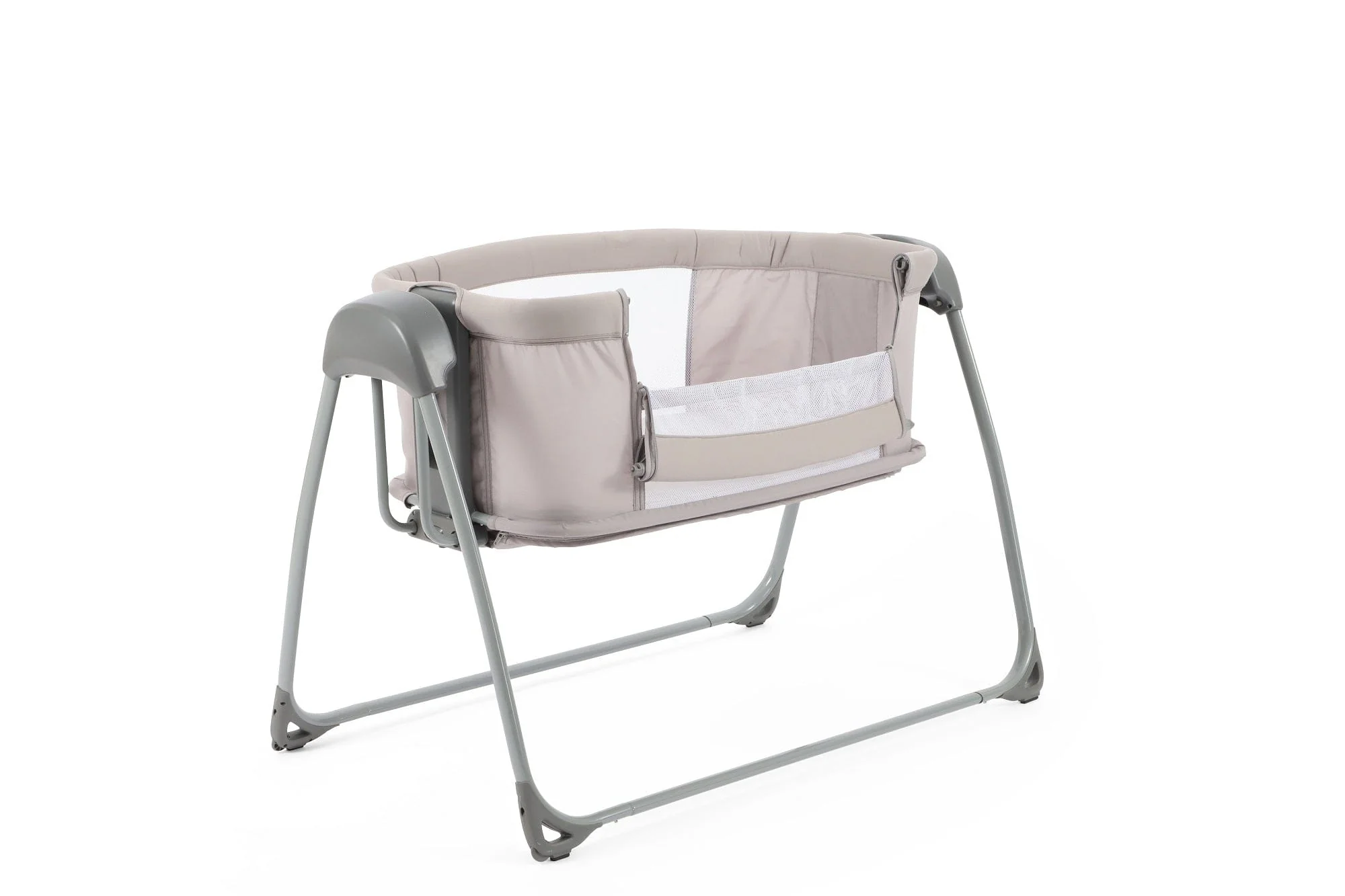 Oyster Swinging Crib - Stone - Image 3