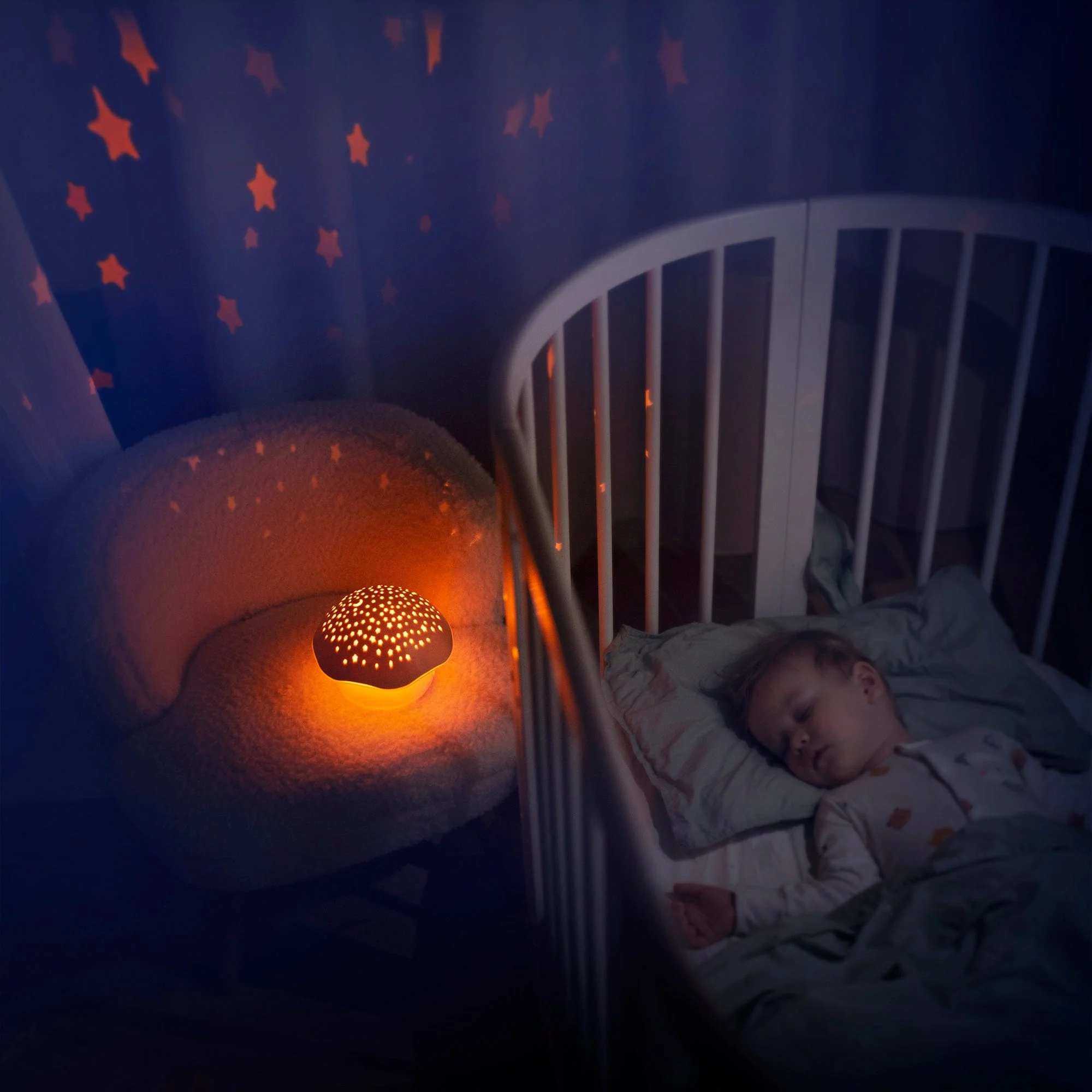 Pabobo Mushroom Star Projector - Pink - Image 6