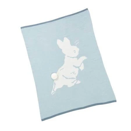 Peter Rabbit Signature Knitted Blanket with Soft Toy - Image 3