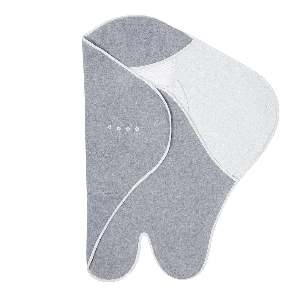 Purflo Cosy Wrap Travel Blanket 0-9 Months - Minimal Grey - Image 5