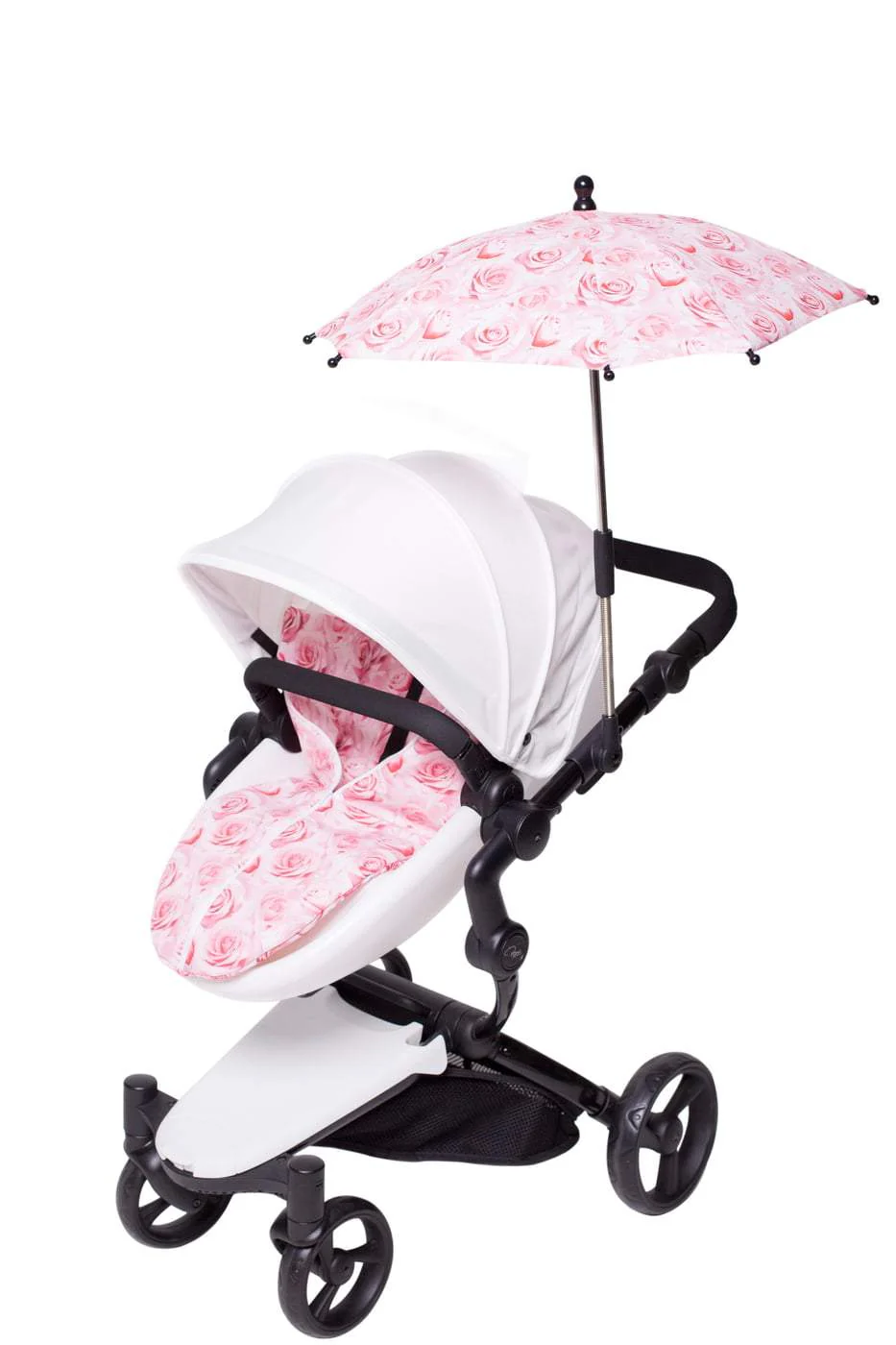 Roma Jemima Dolls Pram Rose Parasol - Image 4
