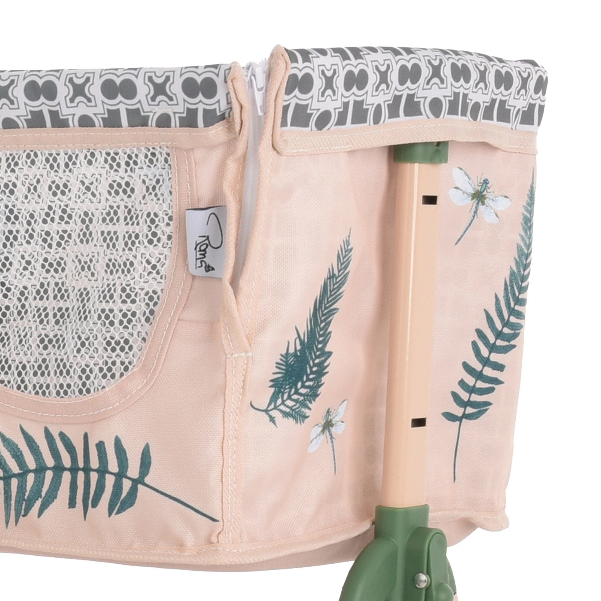 Roma RHS Toy Bedside Crib - Fern - Image 6