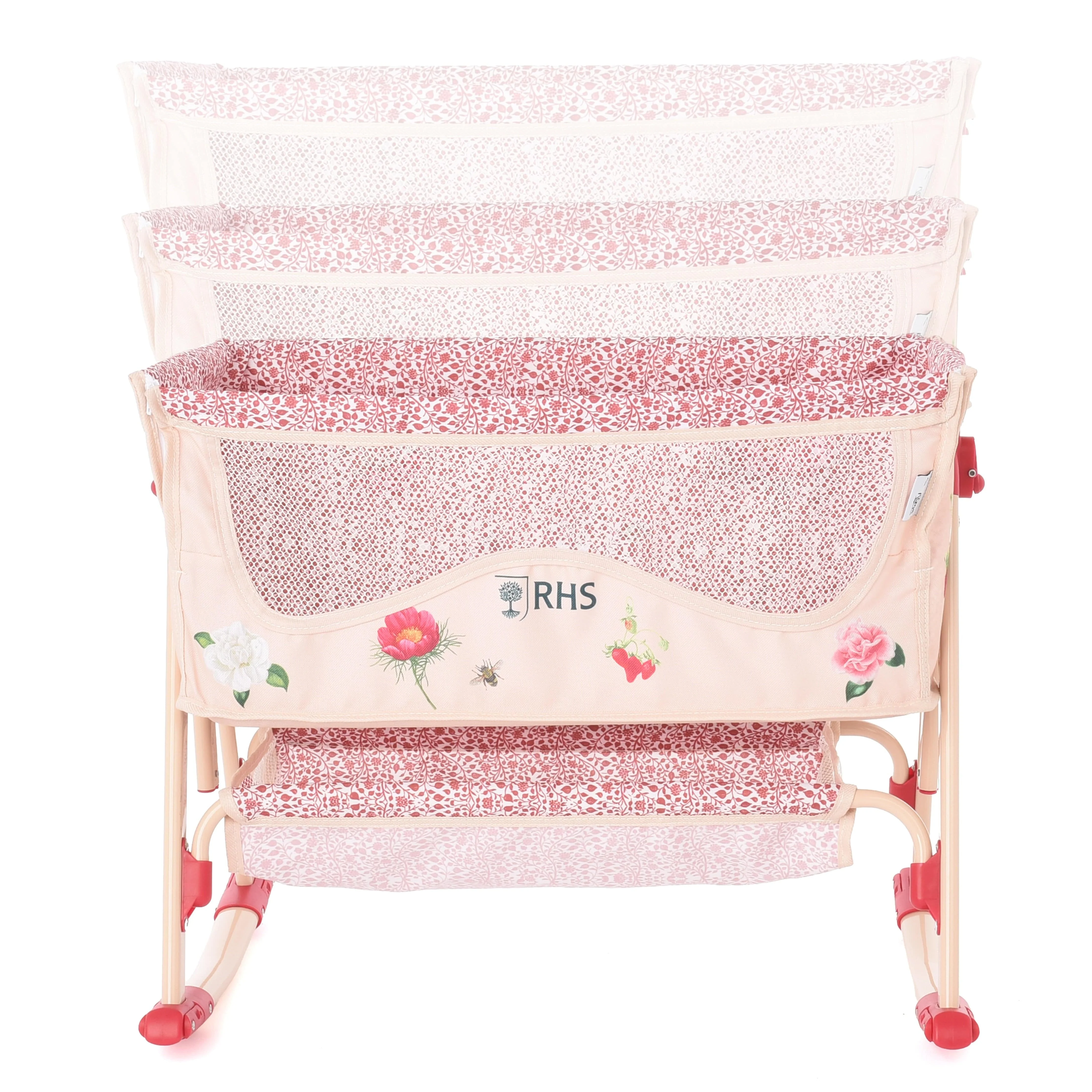 Roma RHS Toy Bedside Crib - Flora - Image 4