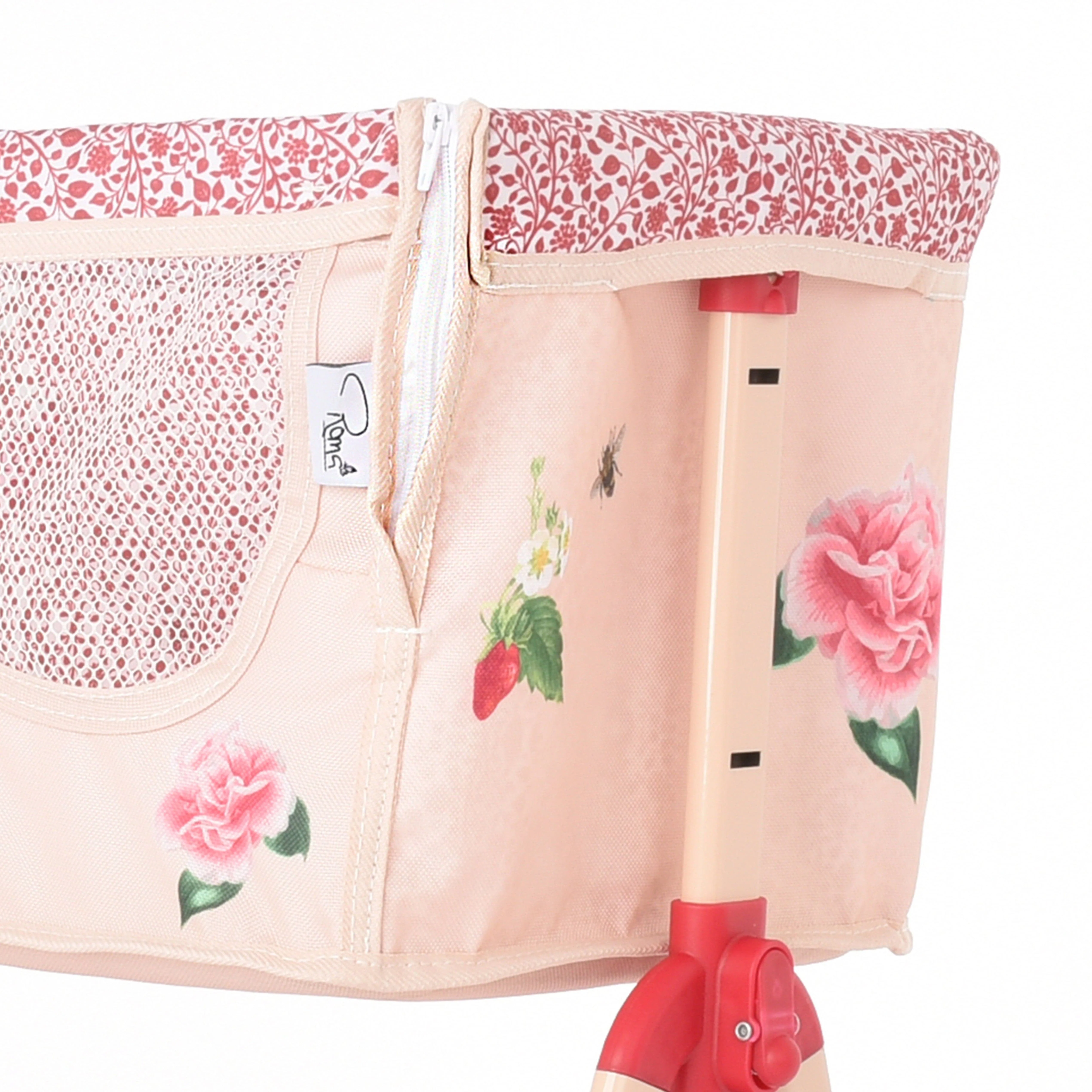 Roma RHS Toy Bedside Crib - Flora - Image 5
