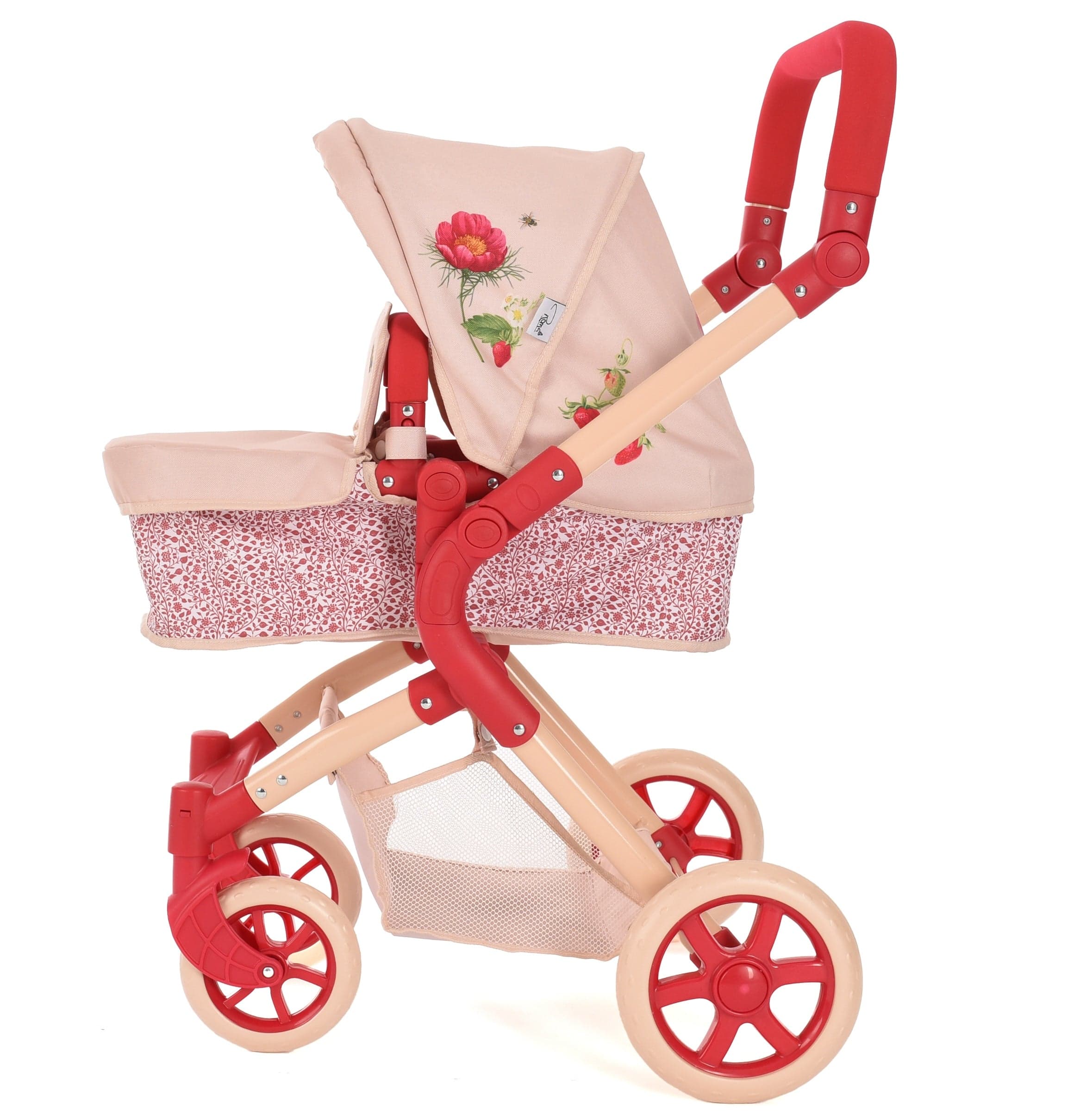 Roma RHS Single Dolls Pram - Flora - Image 2