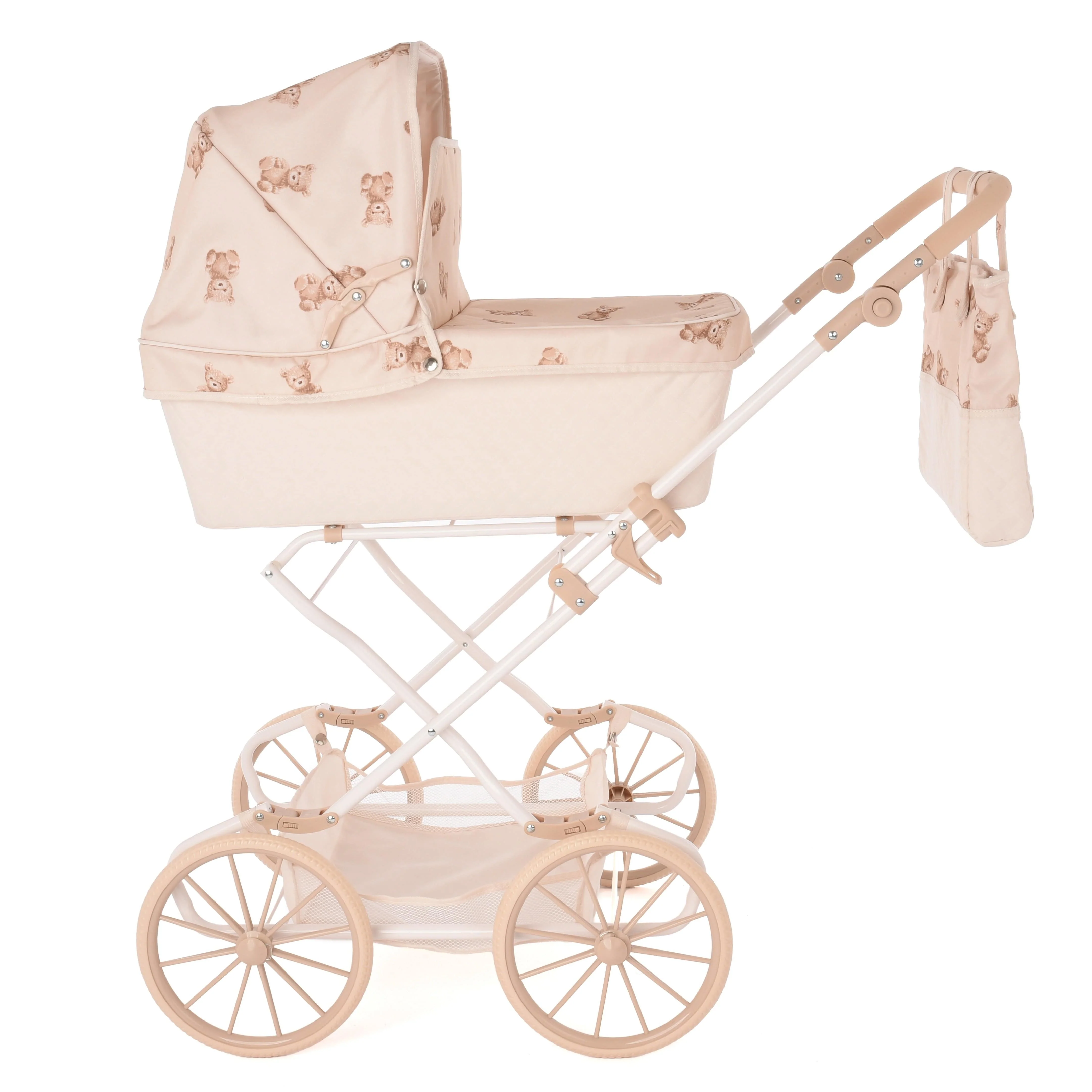 Roma Teddy Reborn Dolls Pram - Image 2
