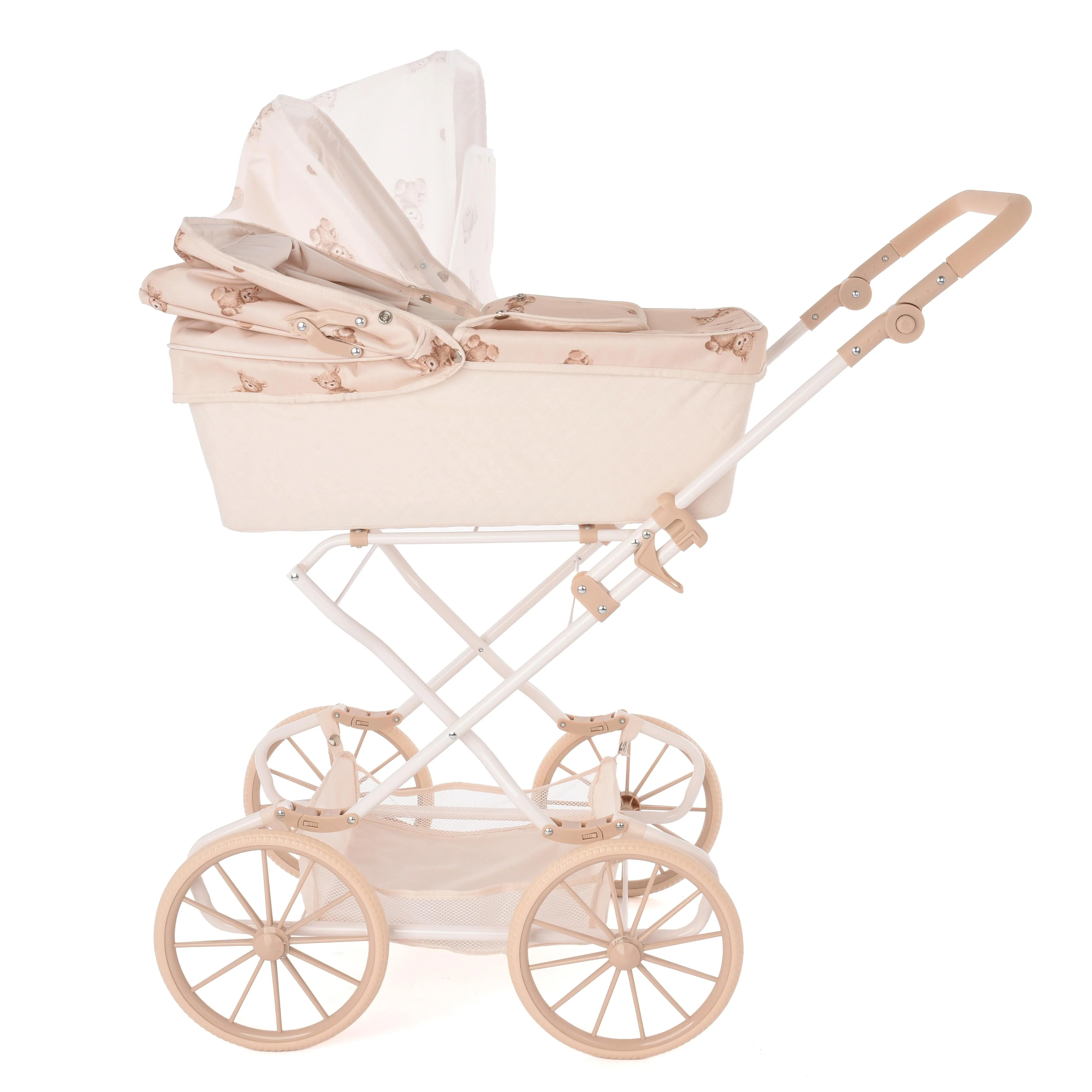 Roma Teddy Reborn Dolls Pram - Image 4