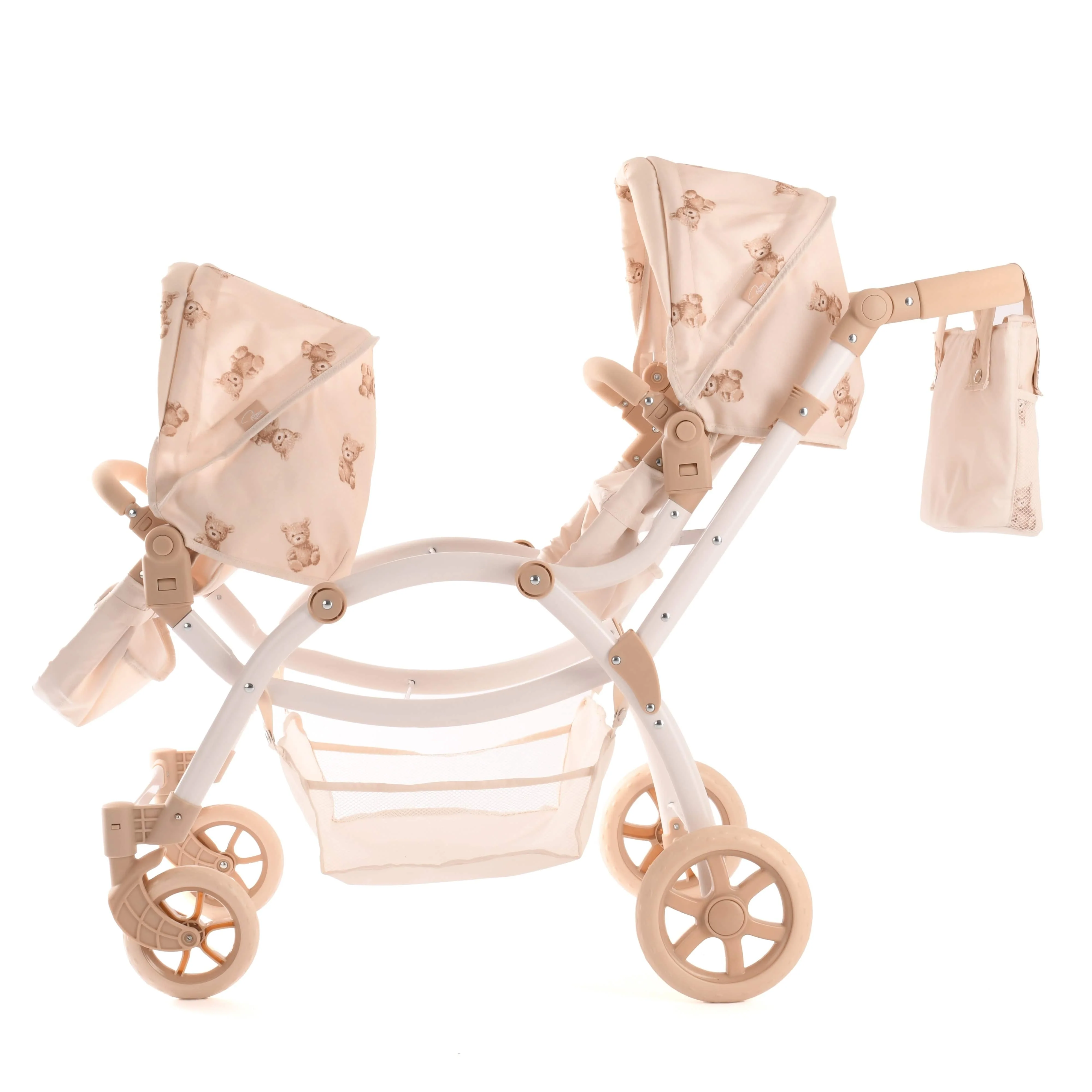 Roma Teddy Twin Dolls Pram - Image 3