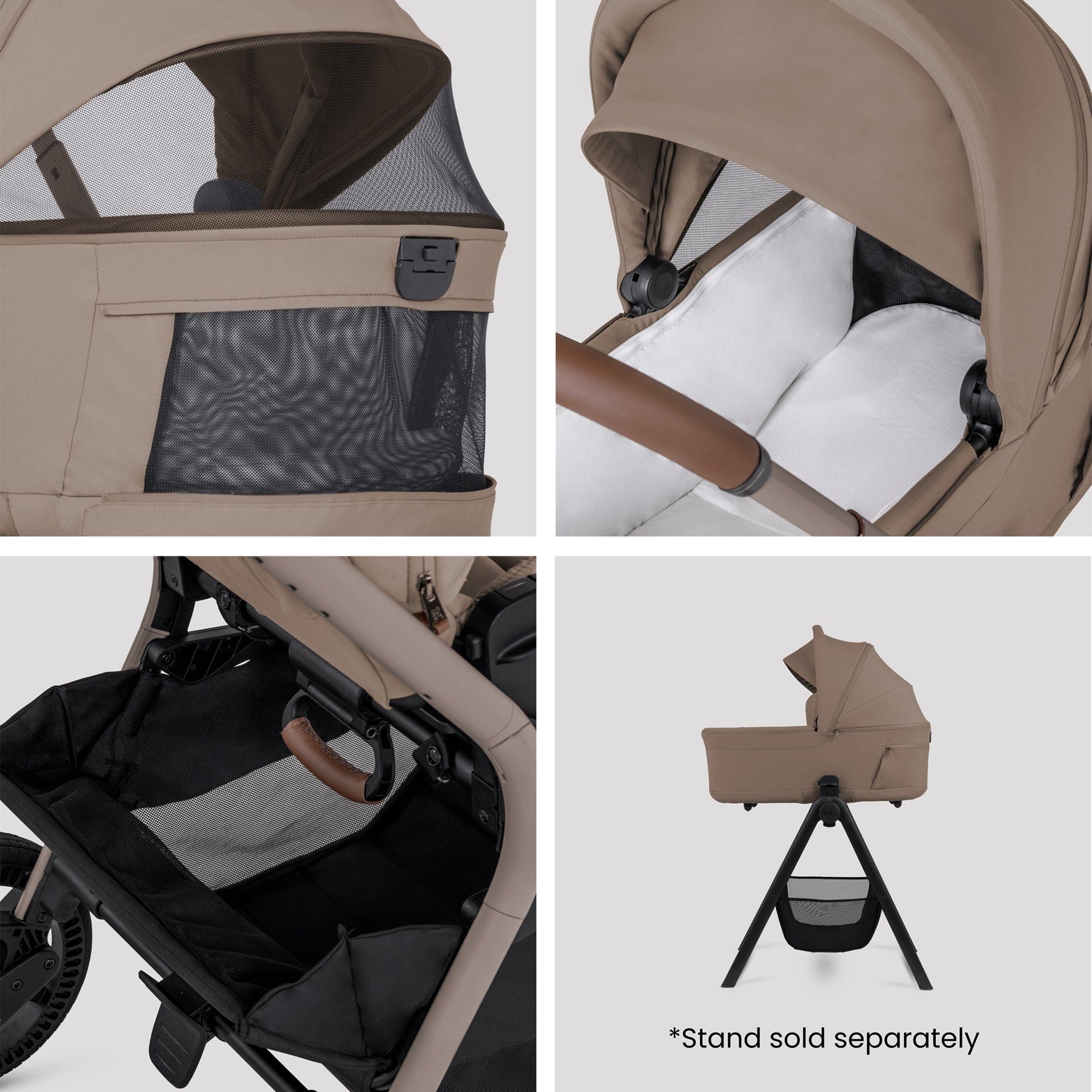 Silver Cross Breez Accessory Bundle - Champagne - Image 8