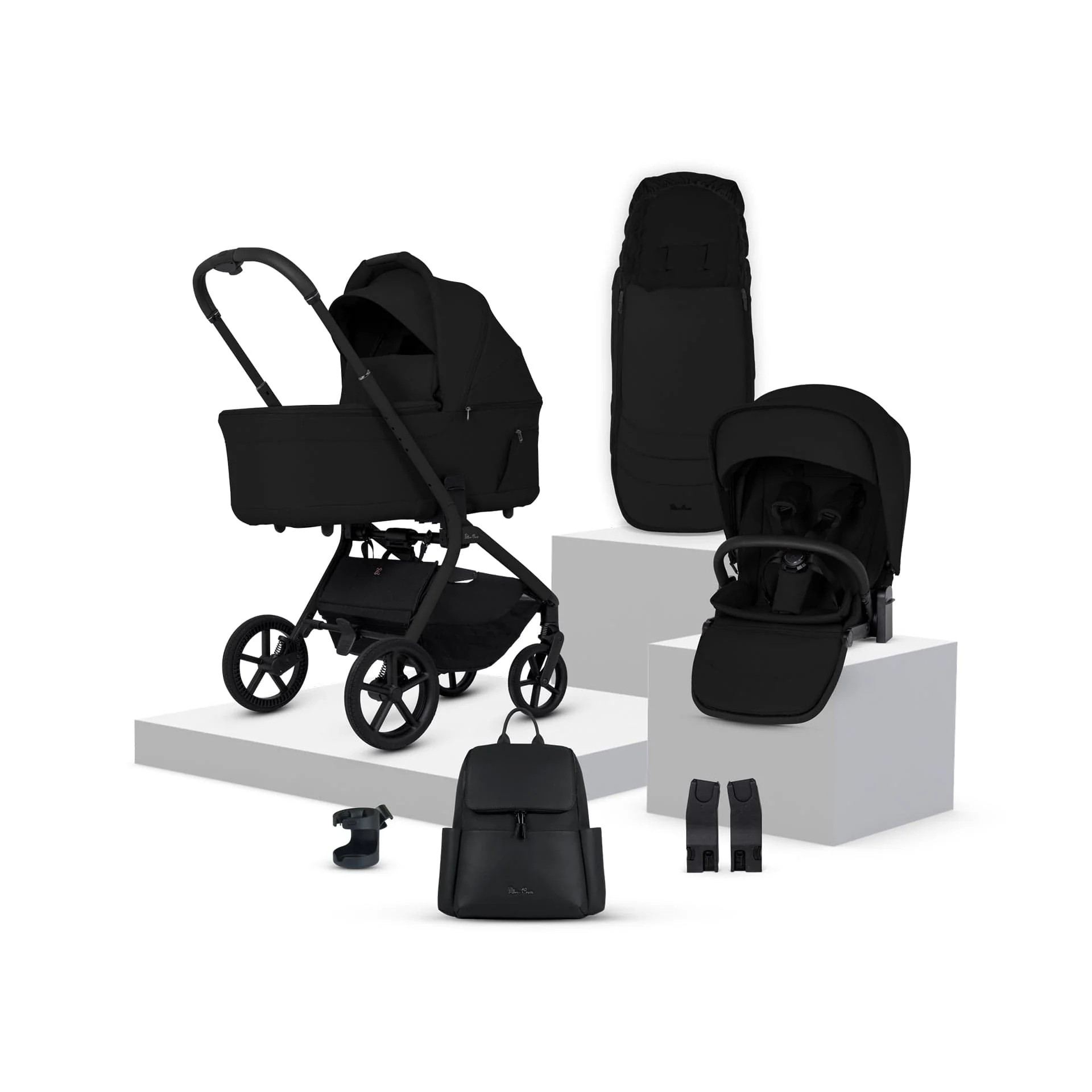Silver Cross Breez Accessory Bundle - Onyx