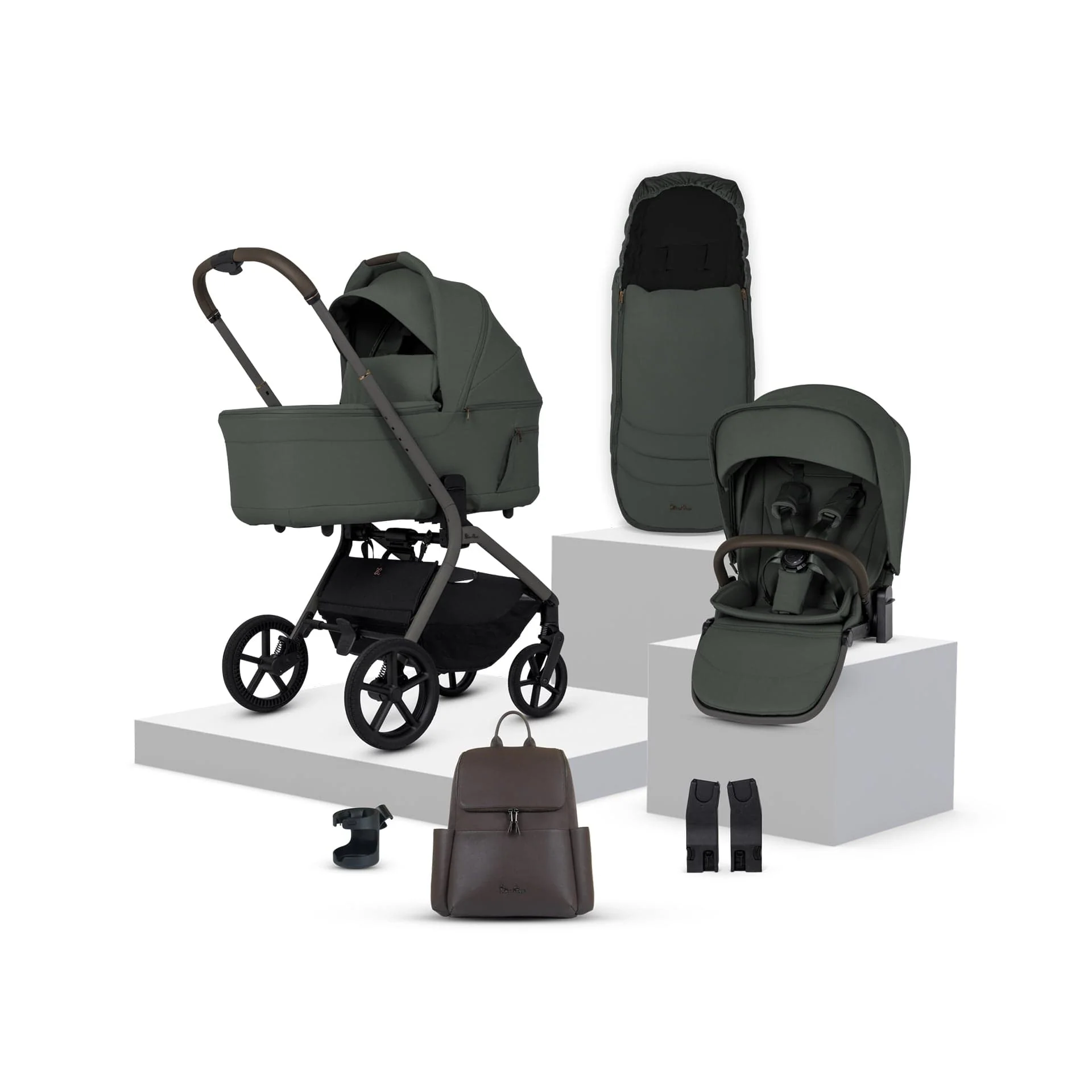Silver Cross Breez Accessory Bundle - Pewter