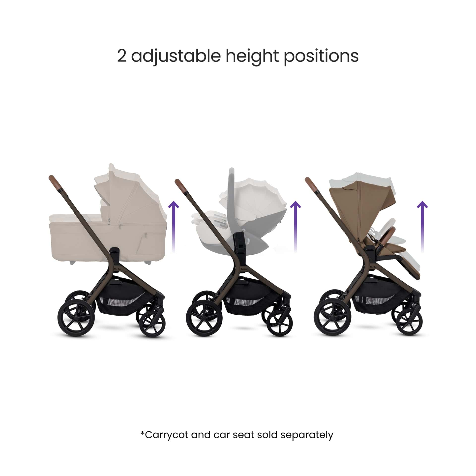 Silver Cross Breez Stroller - Maple - Image 3